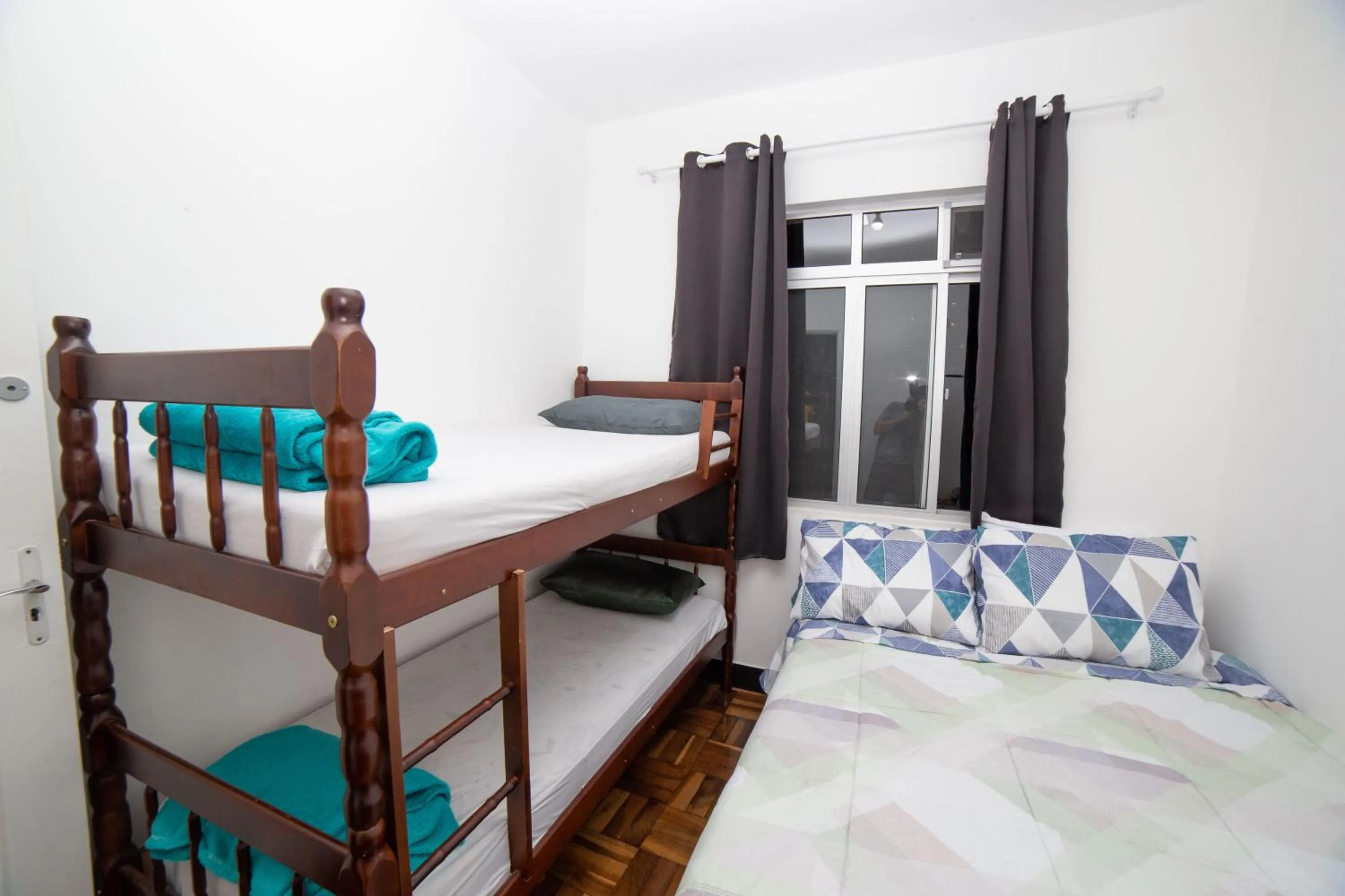 Bed in Curitiba Central Hostel