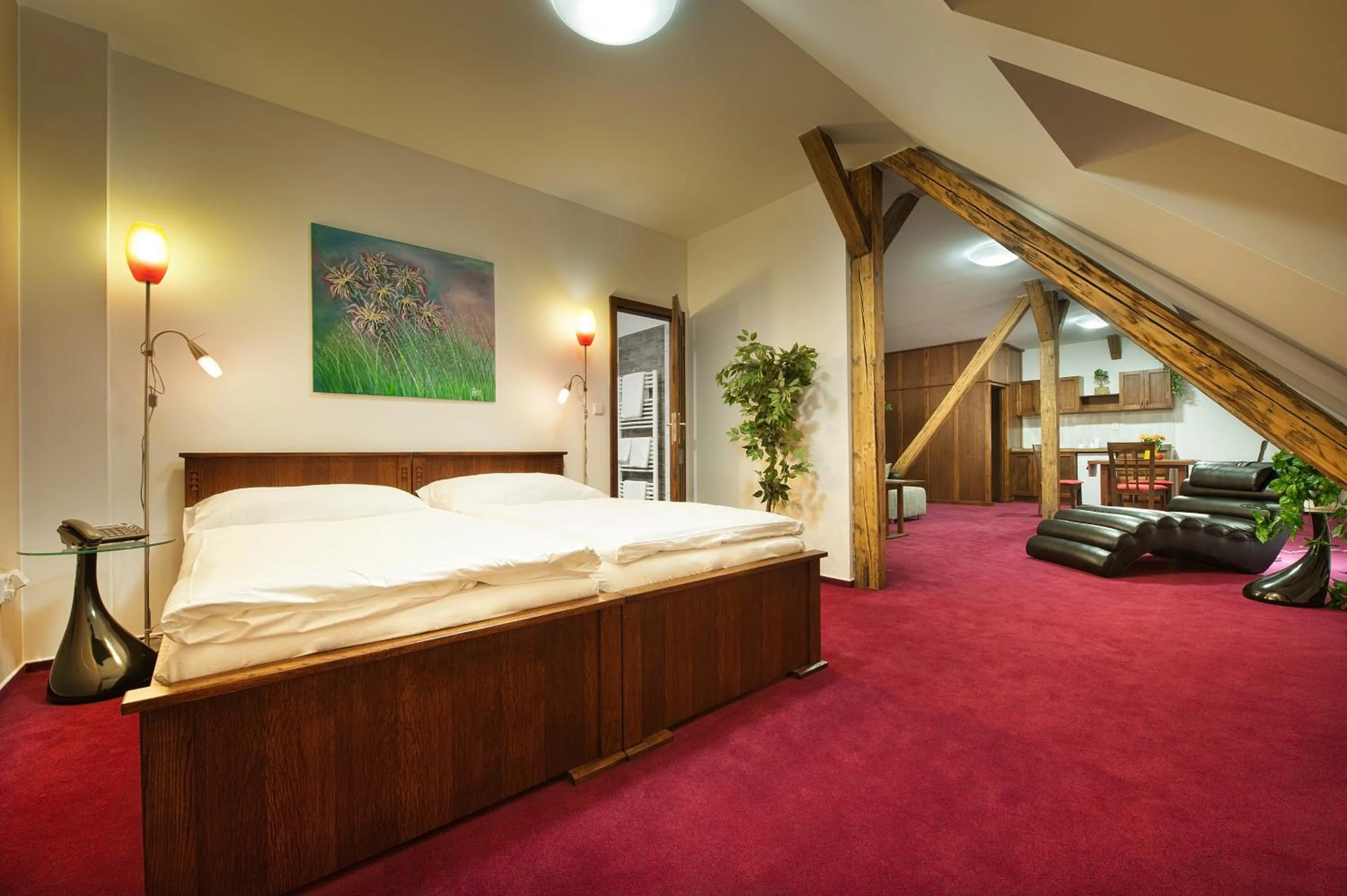 Bed in Brioni Suites