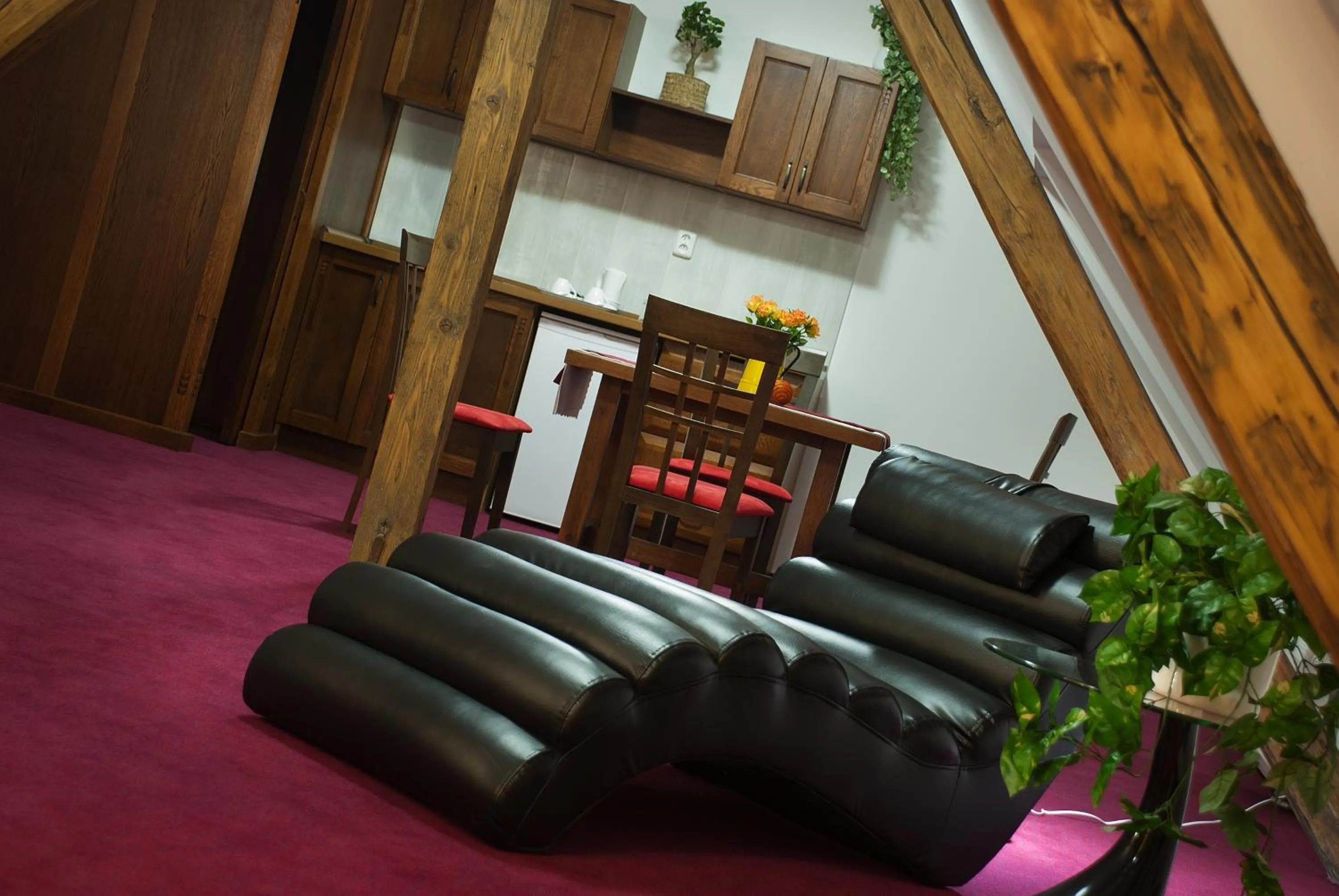 Kitchen or kitchenette in Brioni Suites