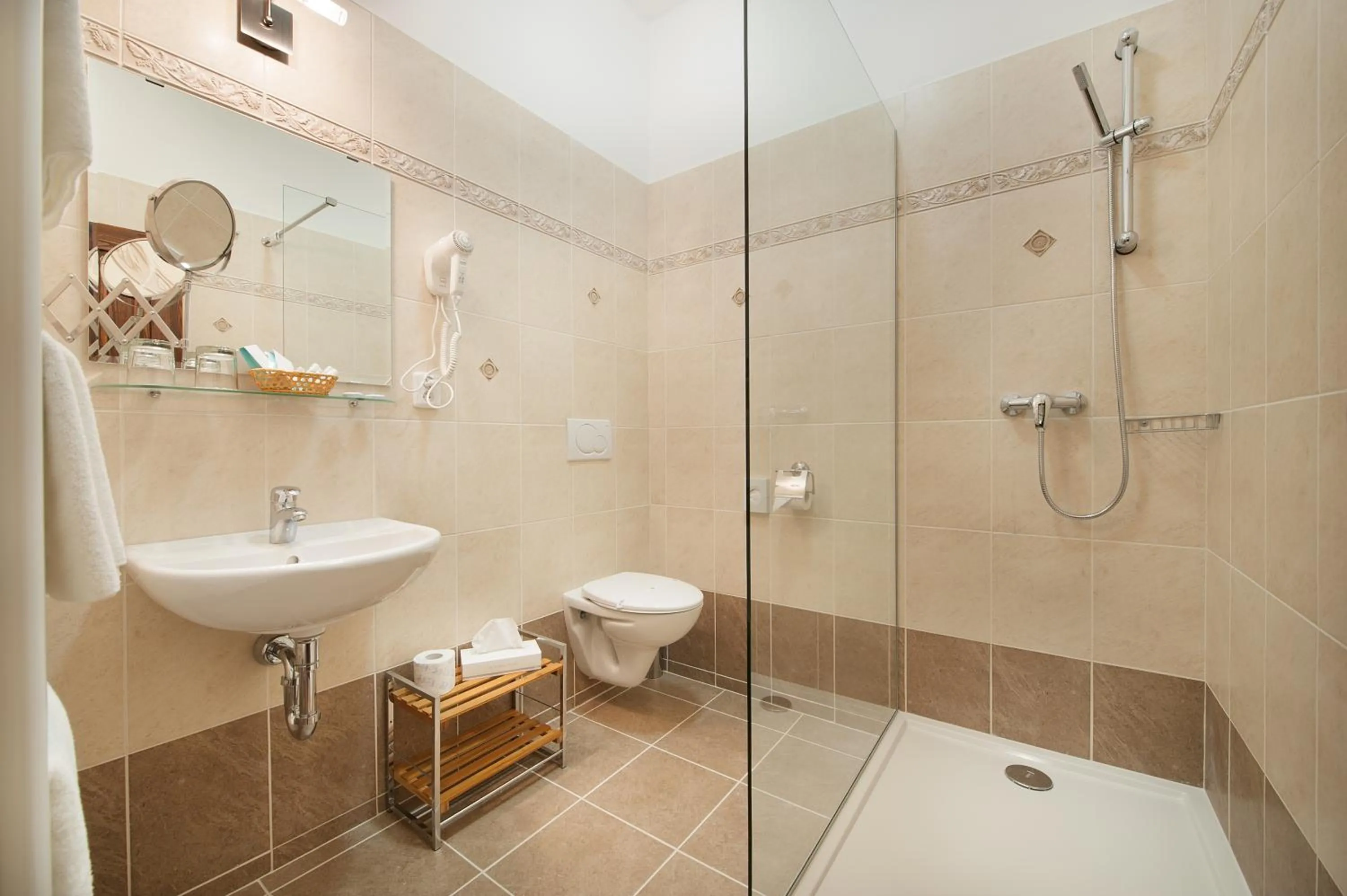 Bathroom in Brioni Suites