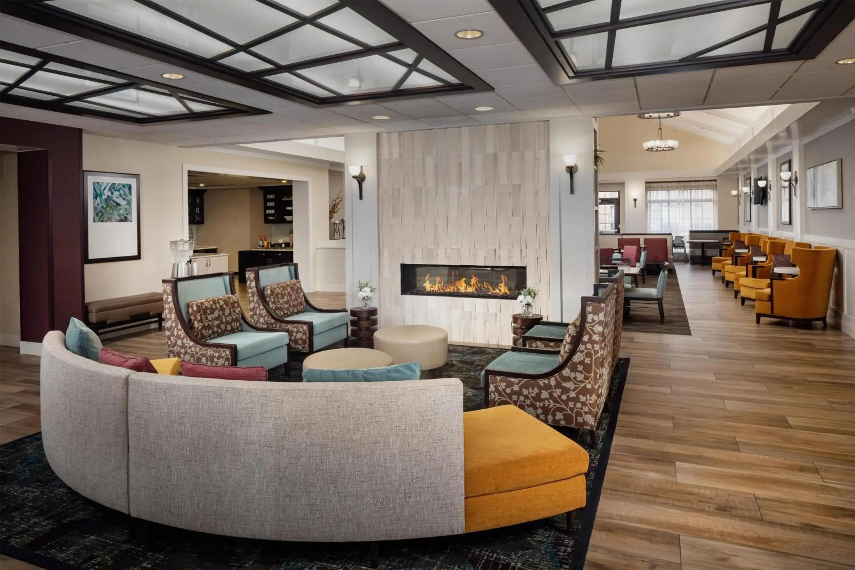Lobby or reception in Homewood Suites by Hilton Denver International Airport Lobby or reception in Homewood Suites by Hilton Denver International Airport