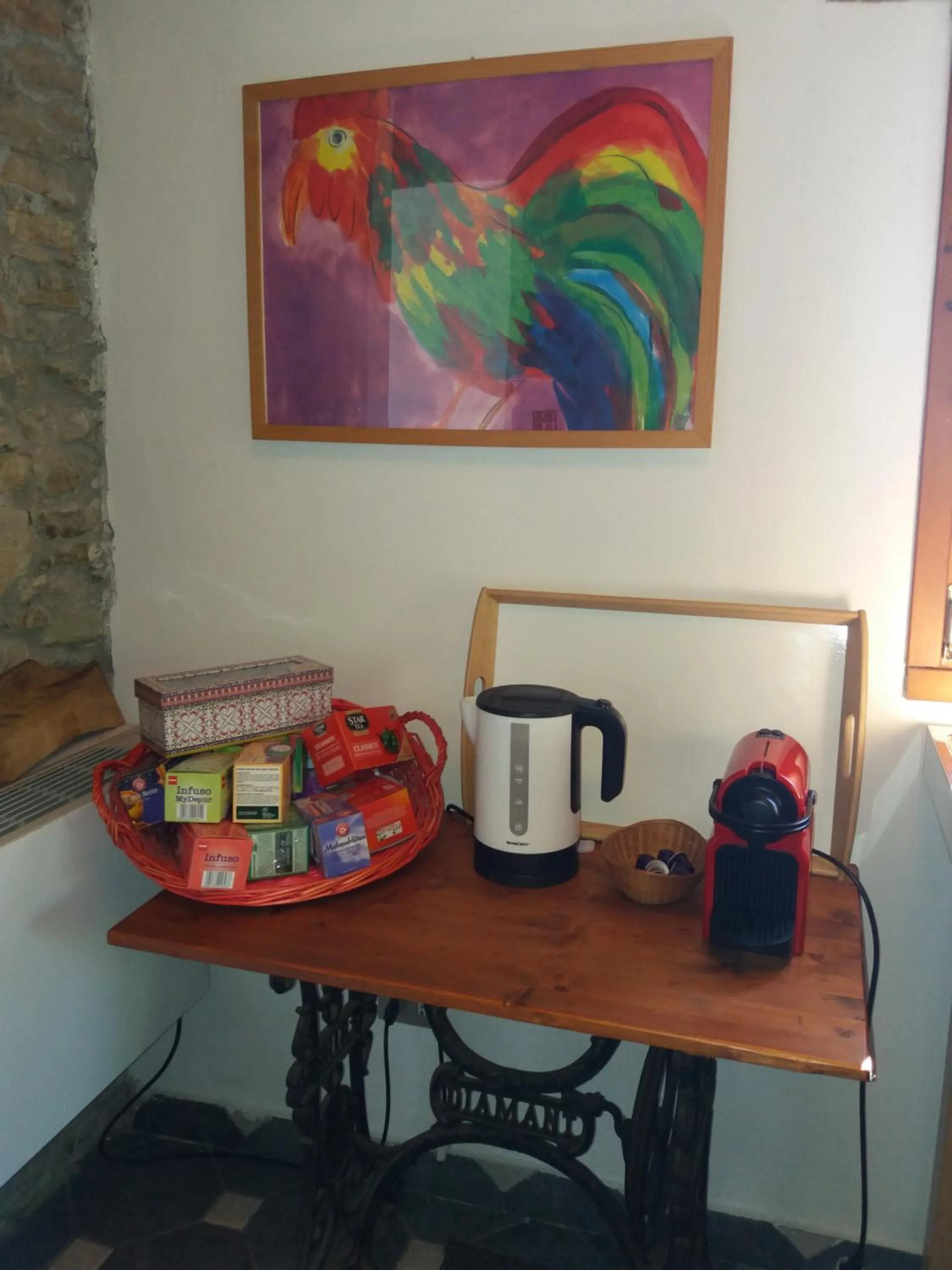 Coffee/tea facilities in B&B La Civetta