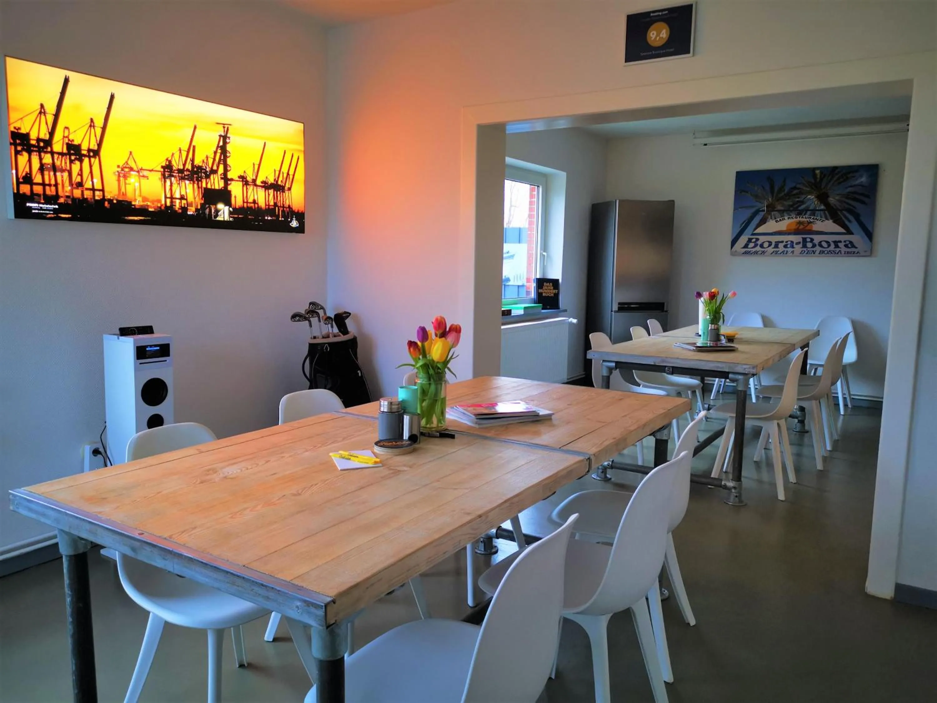 Dining area in Seerose Boutique-Pension