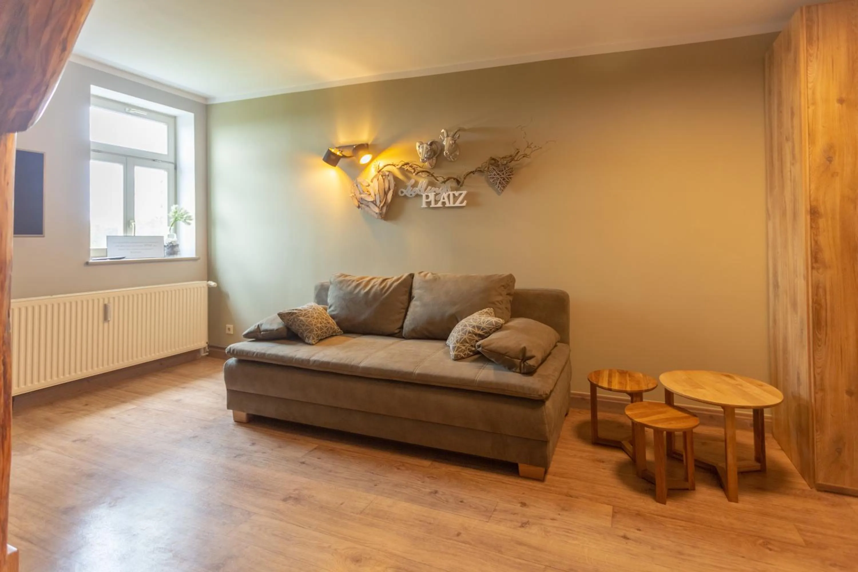 Seating area in Gasthof Obere Mühle