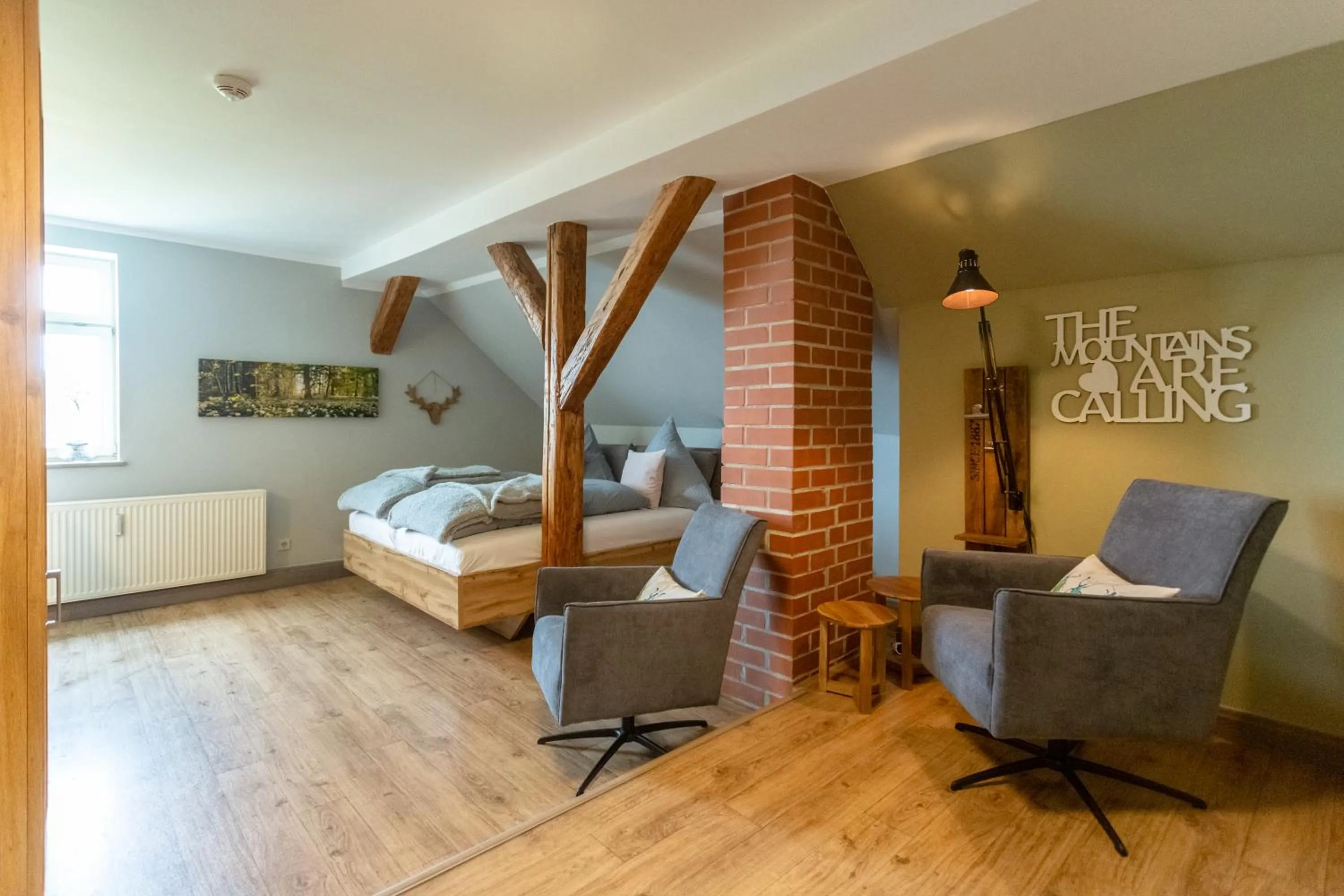 Seating area in Gasthof Obere Mühle