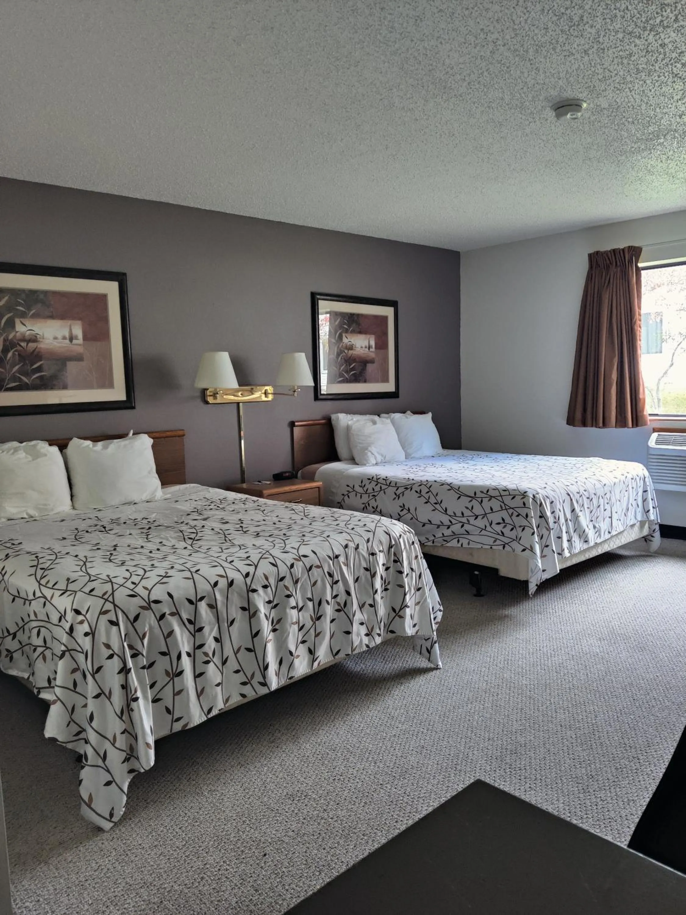 Bed in America's Best Value Inn & Suites International Falls