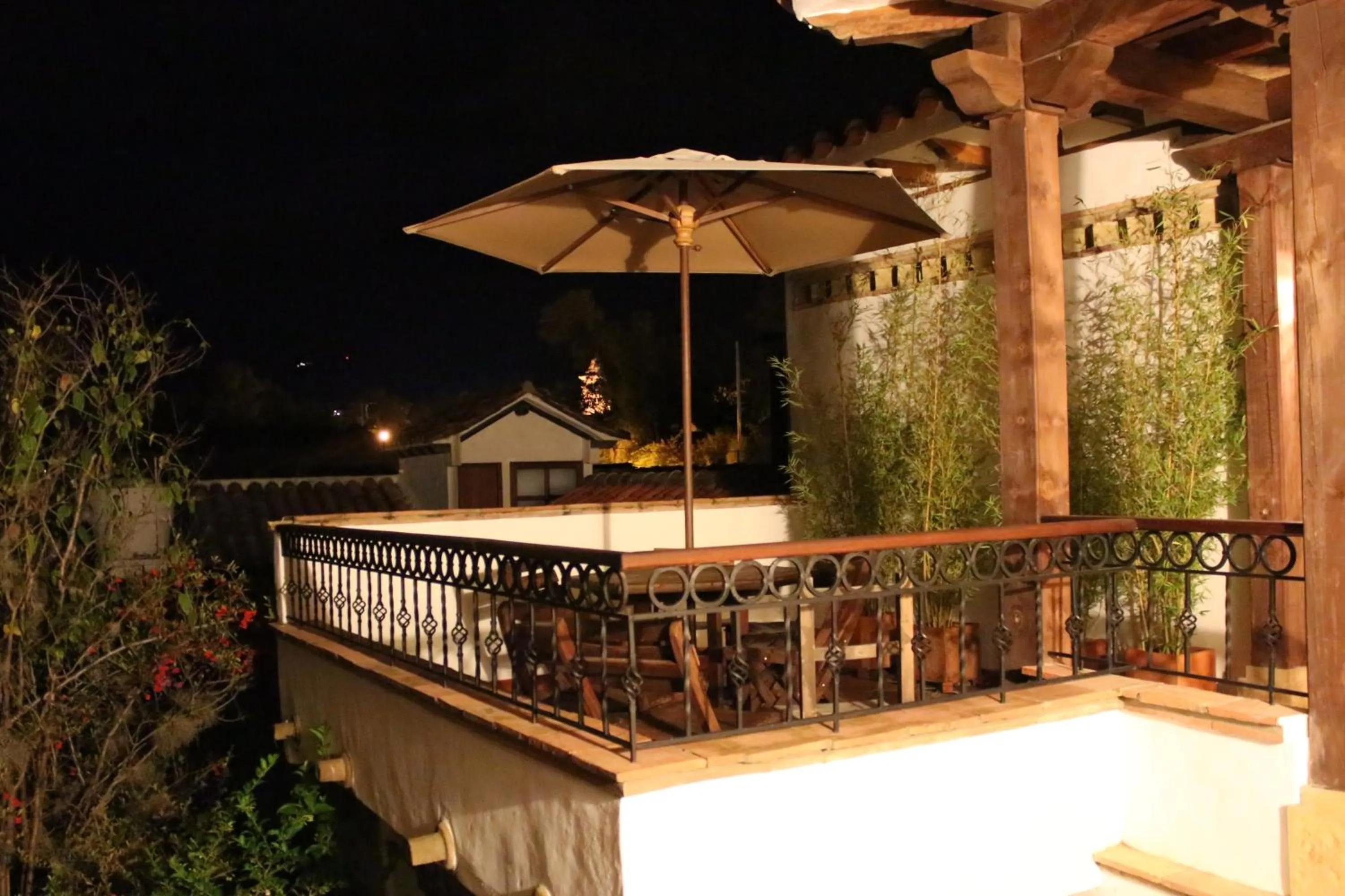 Balcony/Terrace in Hotel Boutique La Española