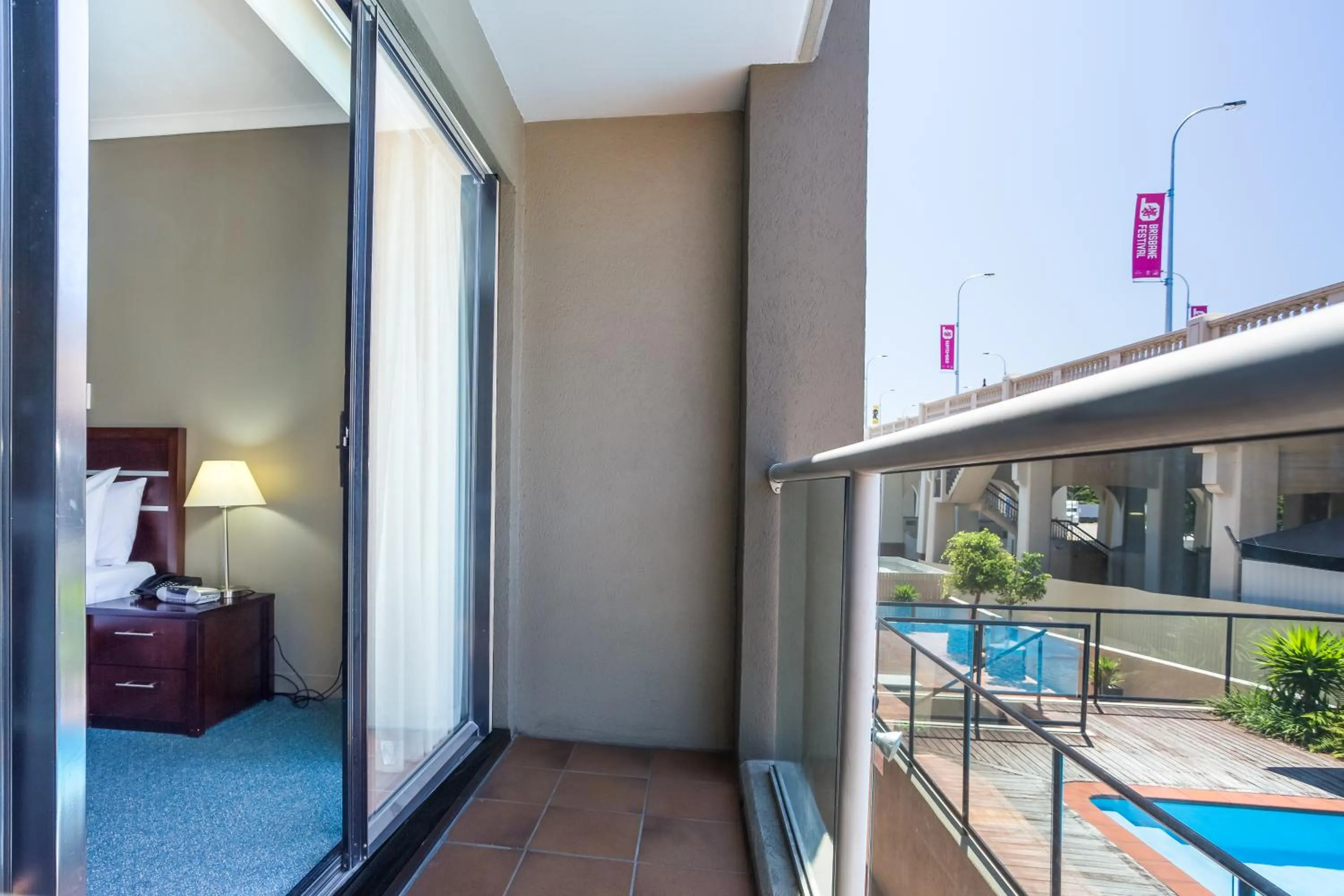 View (from property/room) in Riverside Hotel Southbank