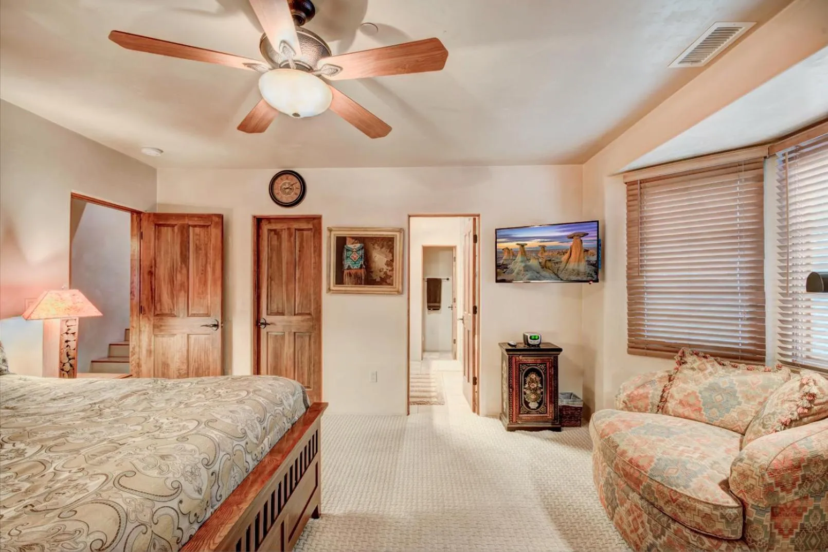 Bed in El Corazon de Santa Fe