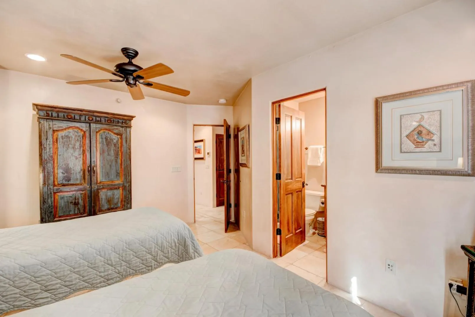 Bed in El Corazon de Santa Fe