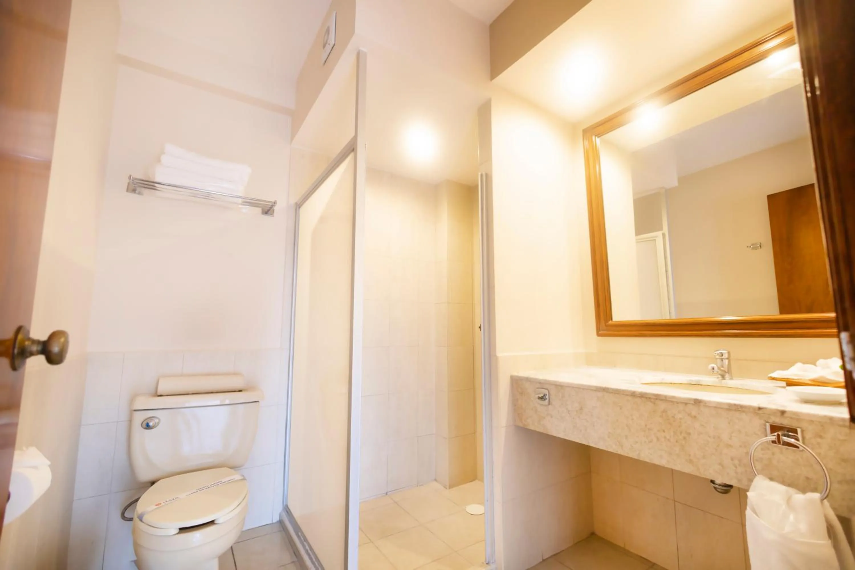 Bathroom in Hotel Plaza Uruapan