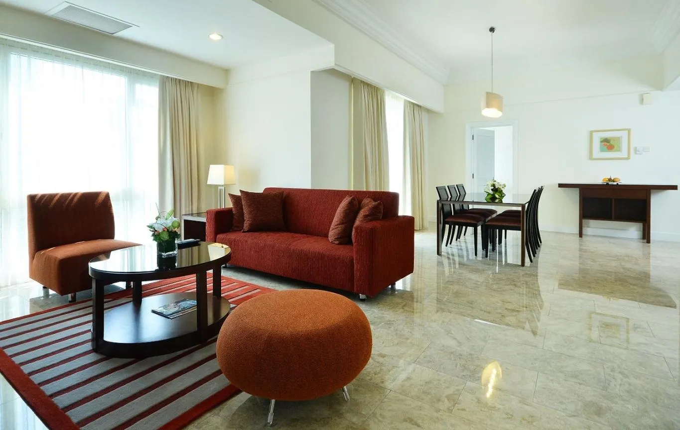 Living room in Perdana Kuala Lumpur City Centre