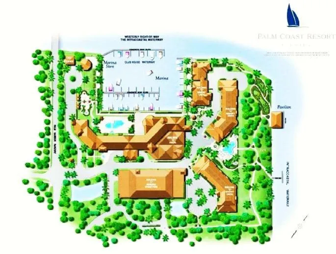 Property building in Palm Coast Resort 109