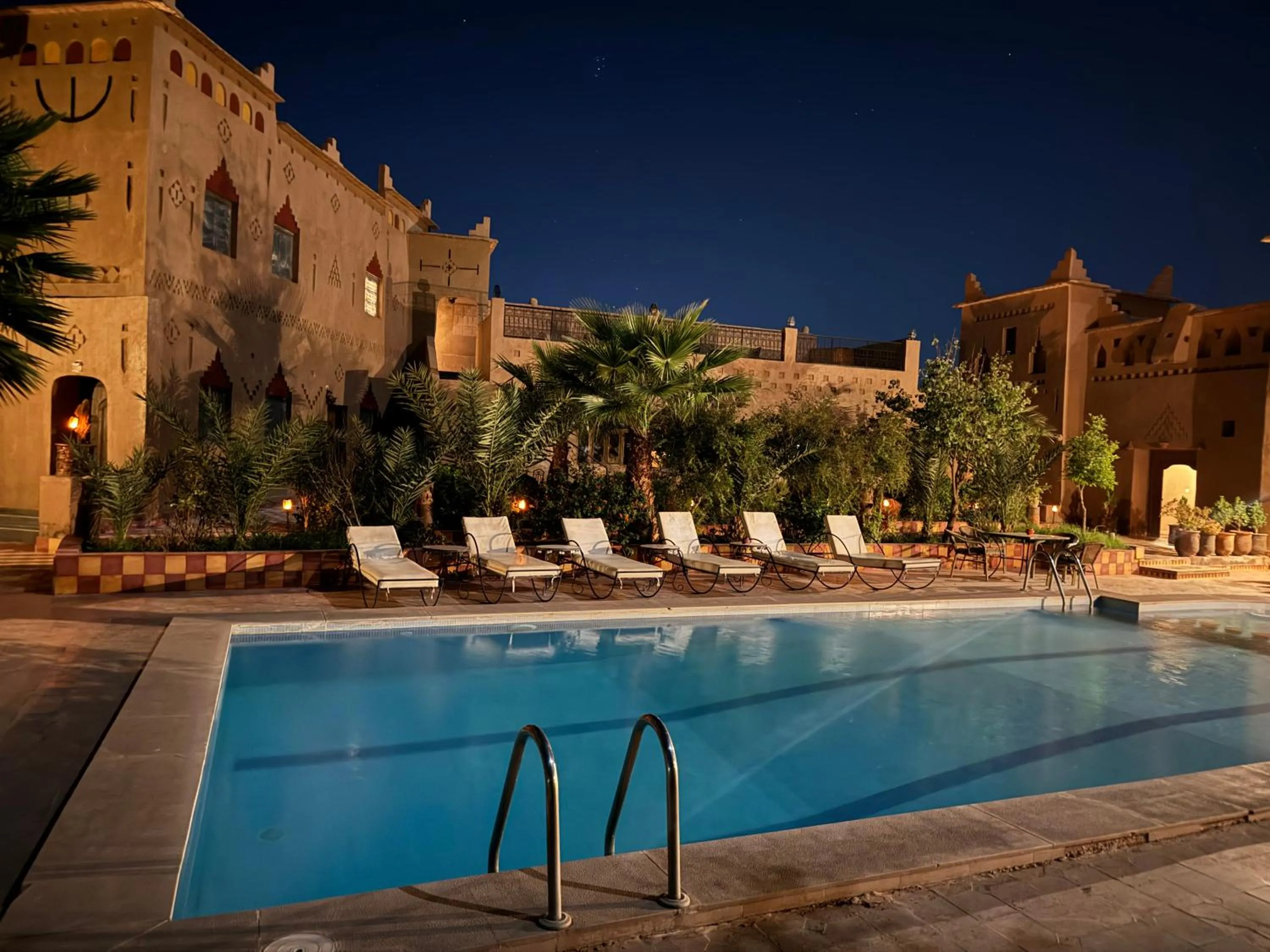 Pool view in Kasbah Ait BenHadda