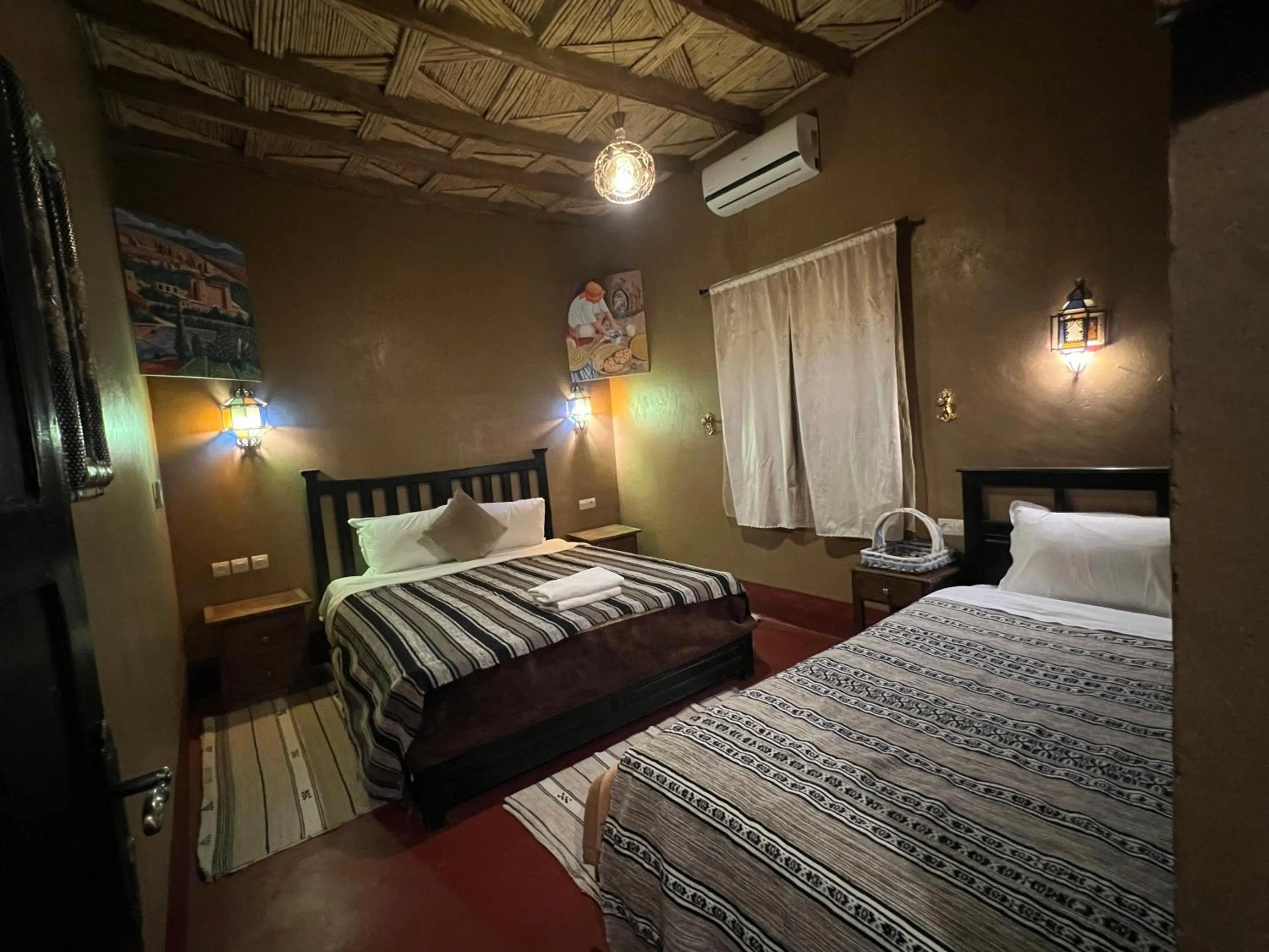 Bedroom, Bed in Kasbah Ait BenHadda