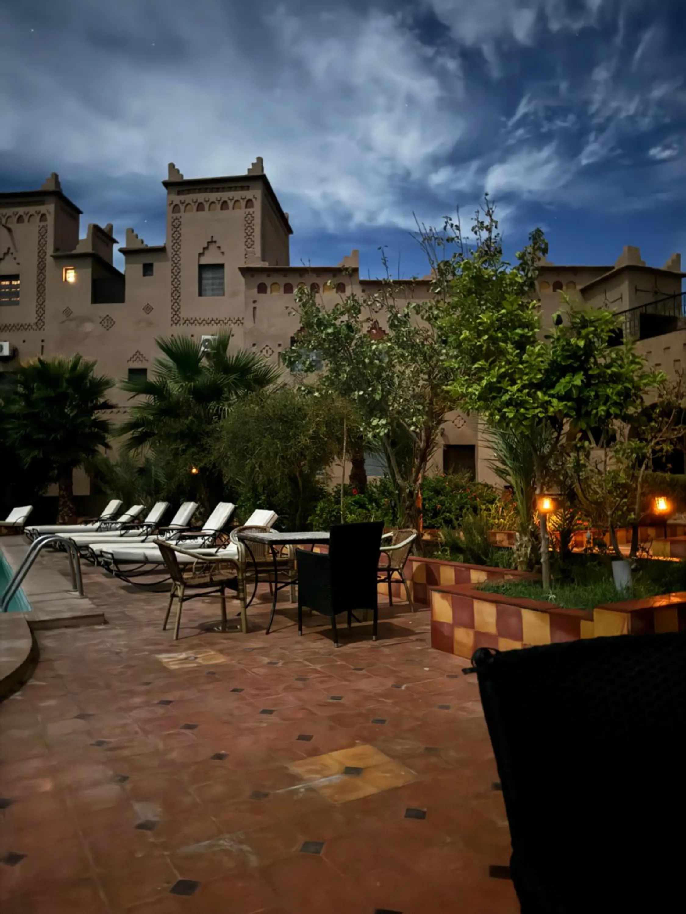 Garden in Kasbah Ait BenHadda