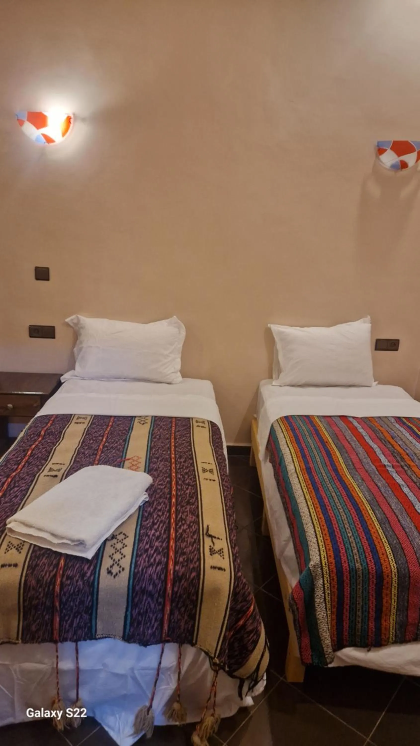 Bed in Kasbah Ait BenHadda