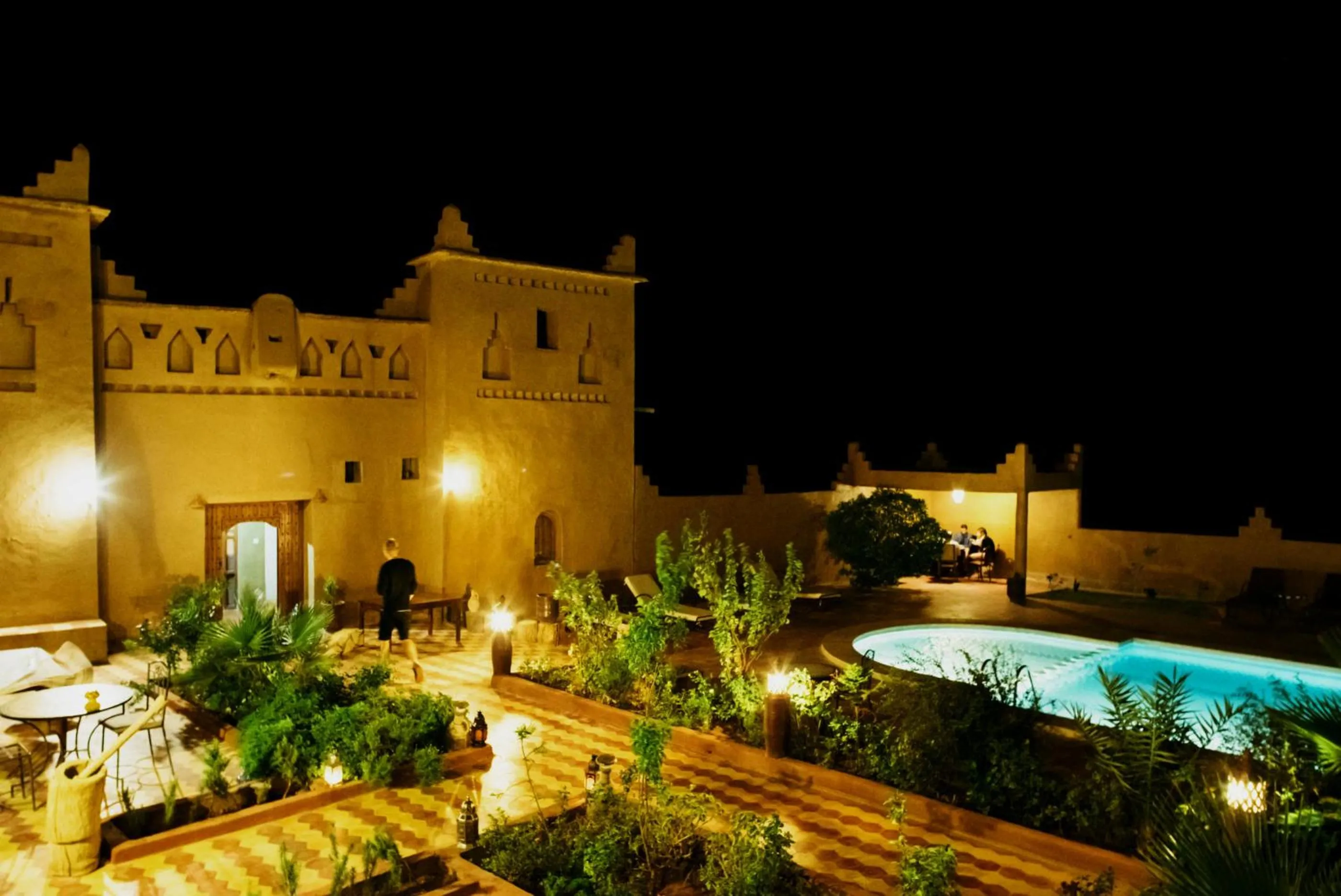 Garden in Kasbah Ait BenHadda