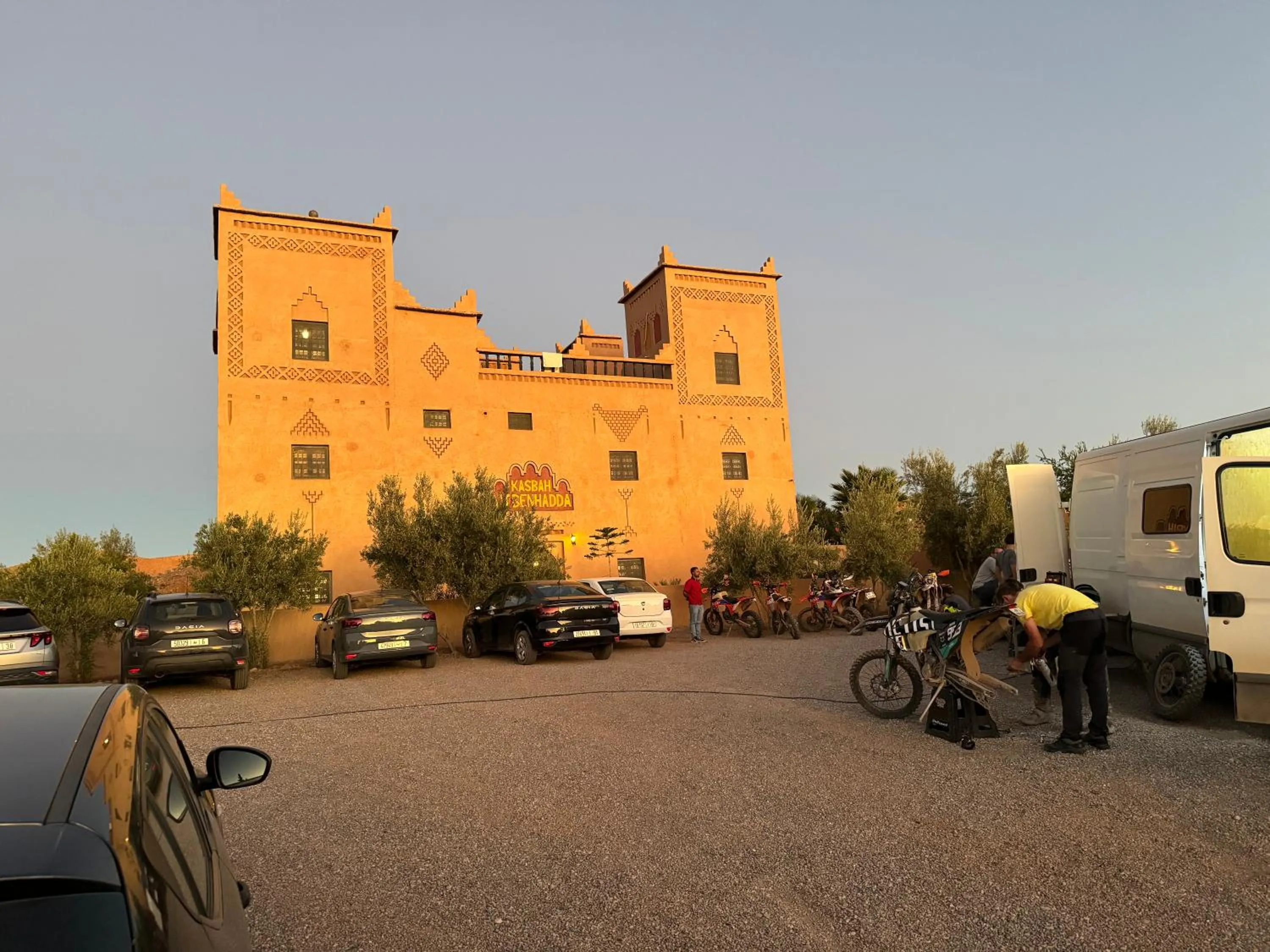 Parking in Kasbah Ait BenHadda