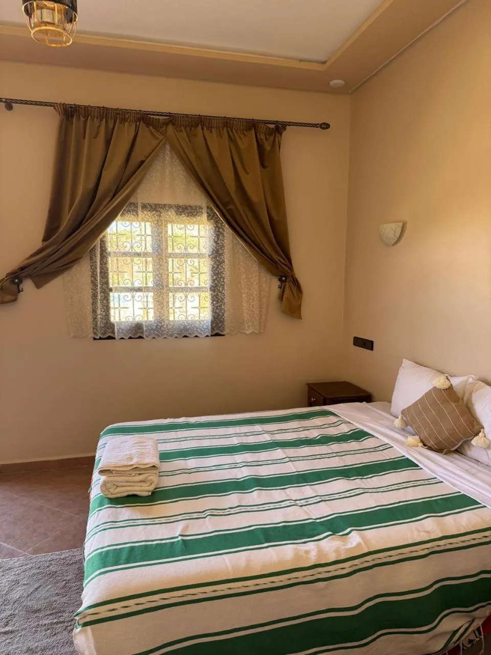 Photo of the whole room, Bed in Kasbah Ait BenHadda