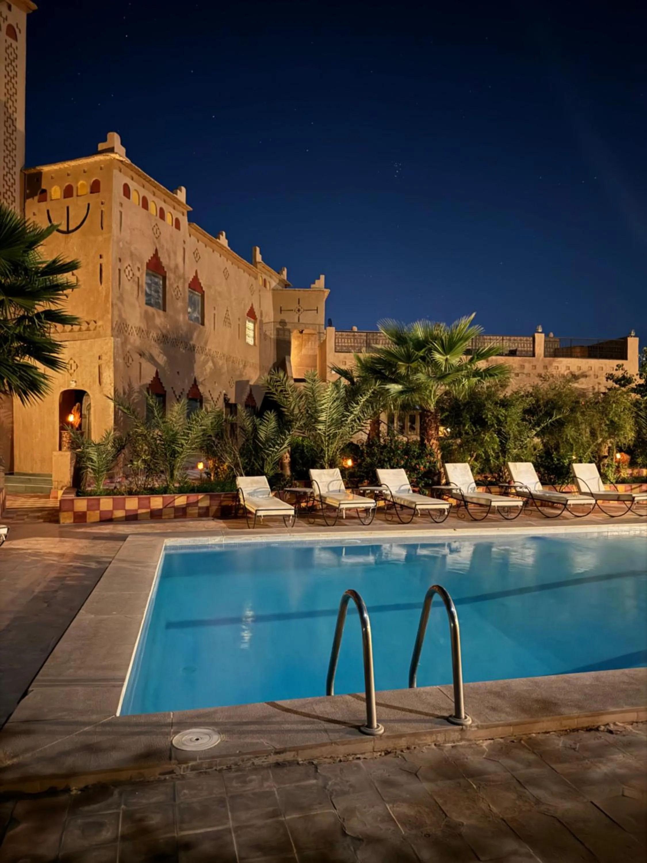 Swimming pool in Kasbah Ait BenHadda