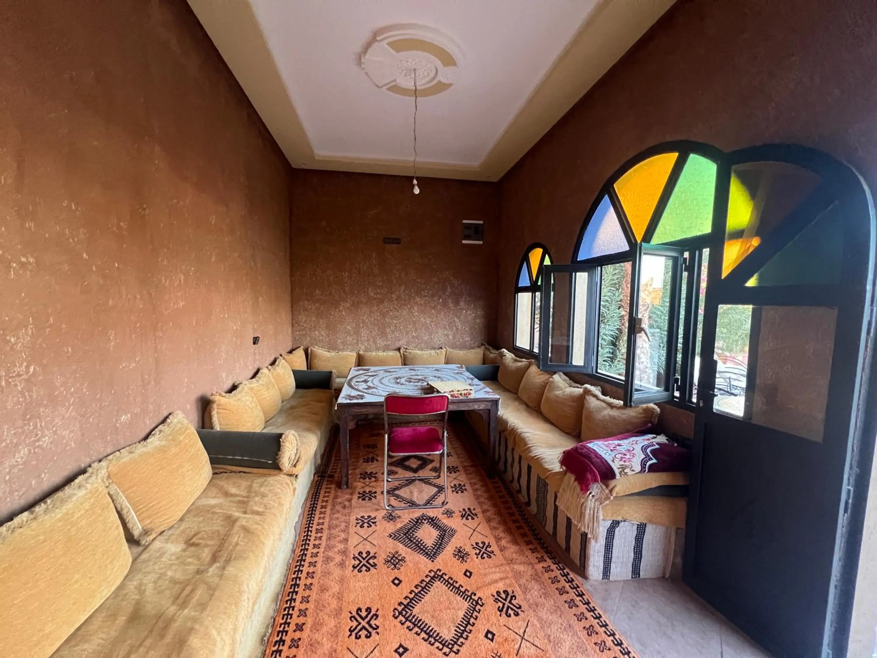 Photo of the whole room, Bed in Kasbah Ait BenHadda