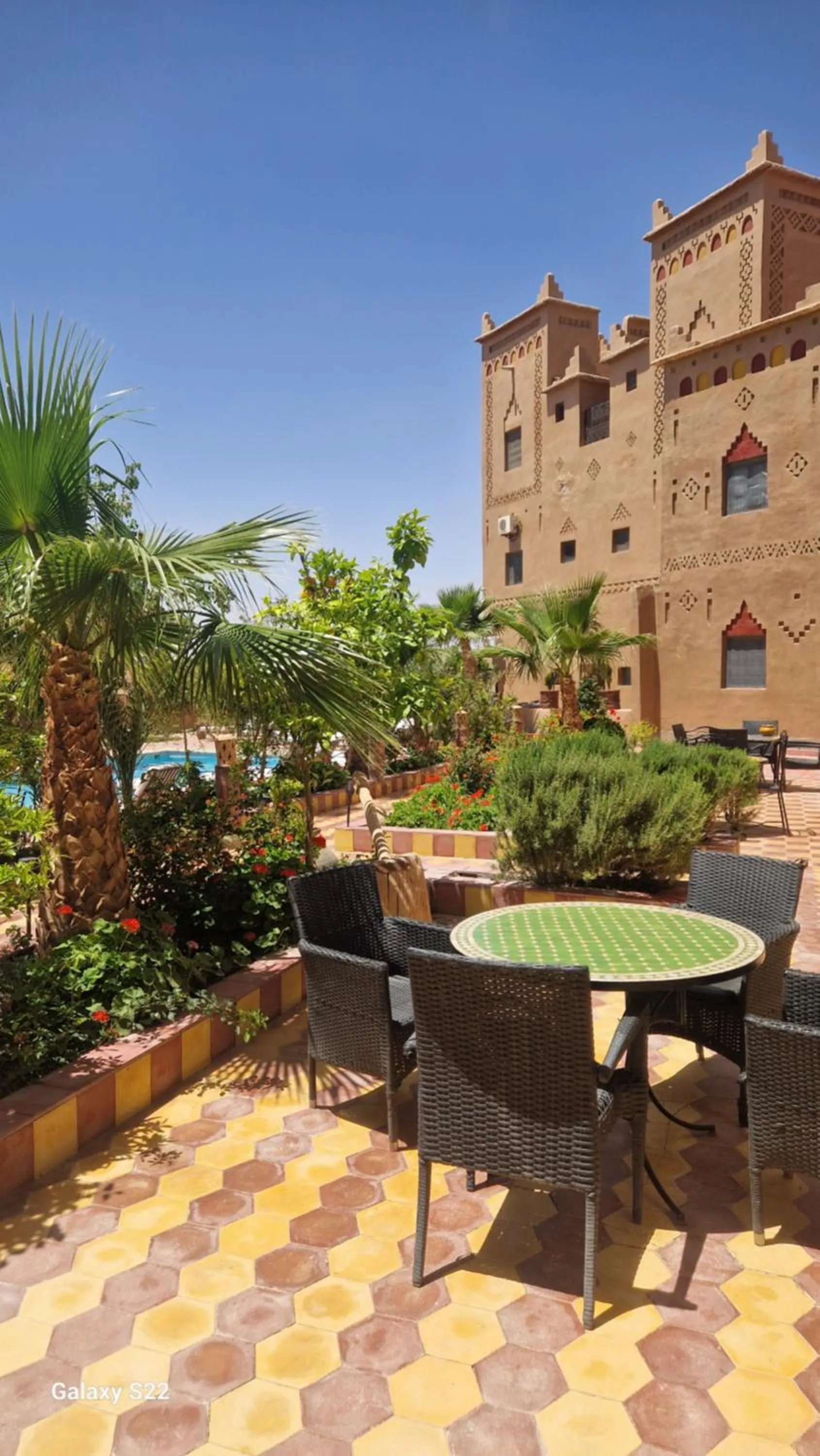 Patio in Kasbah Ait BenHadda