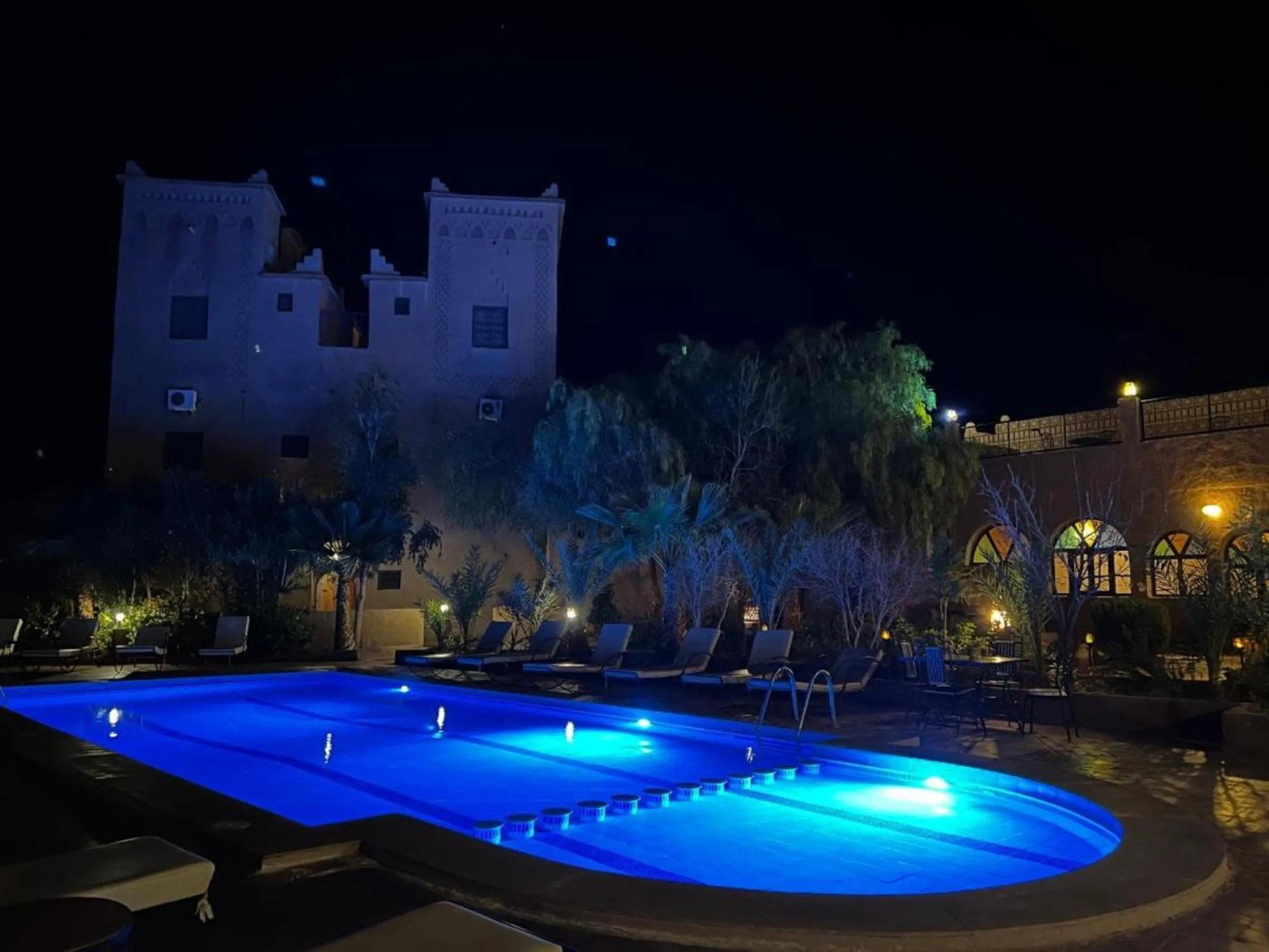 Pool view in Kasbah Ait BenHadda