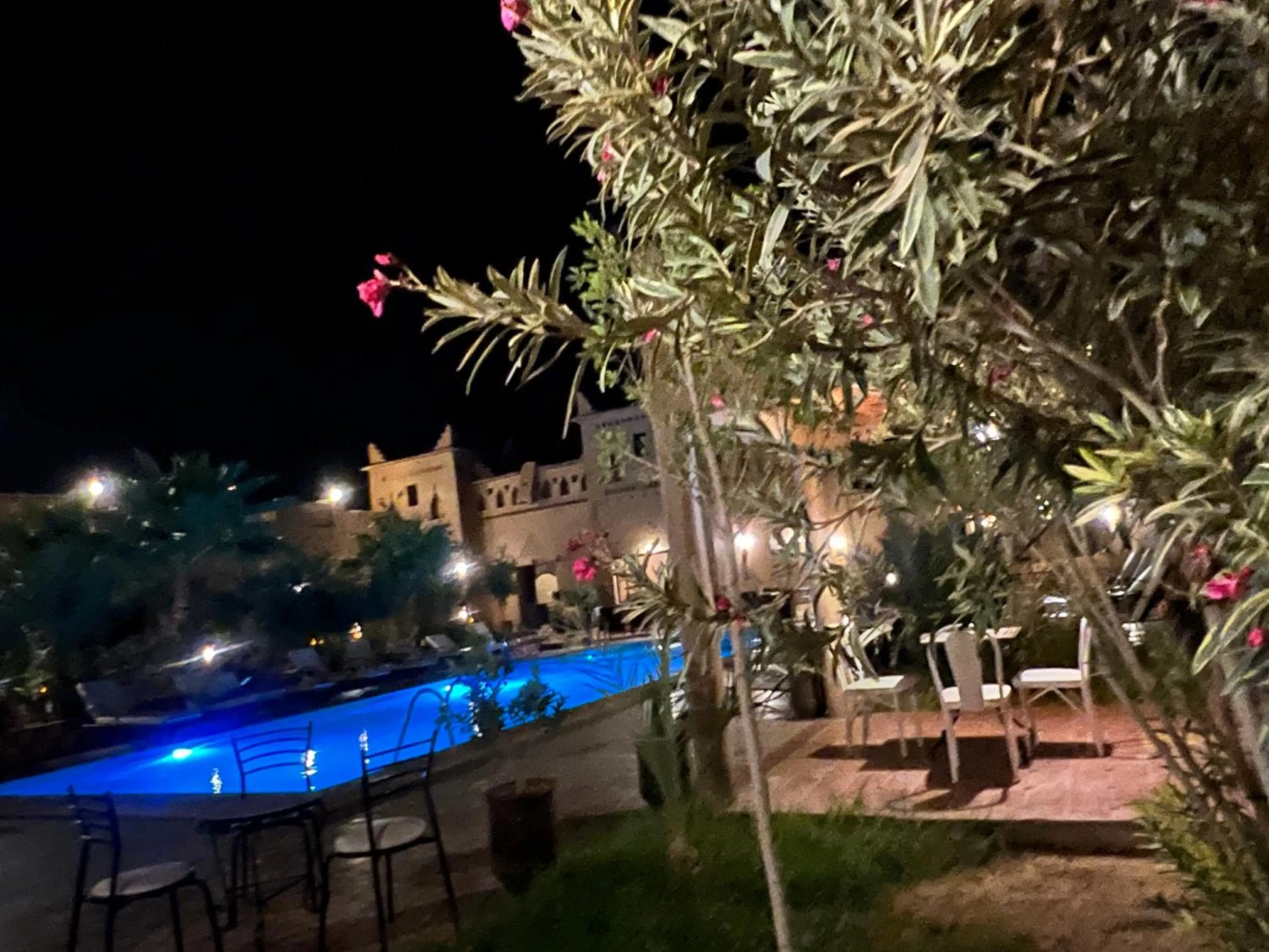 Pool view in Kasbah Ait BenHadda