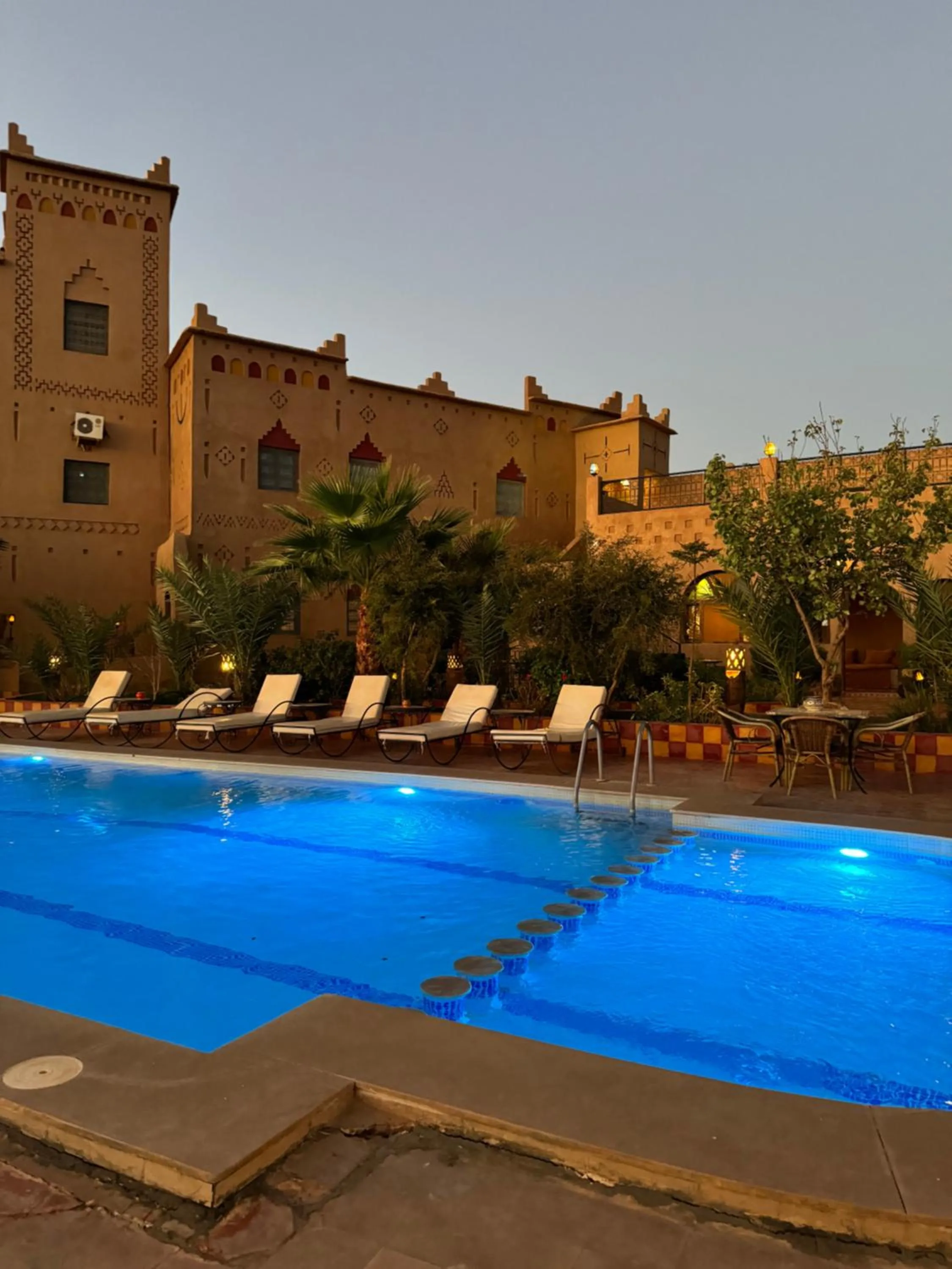 Swimming pool in Kasbah Ait BenHadda