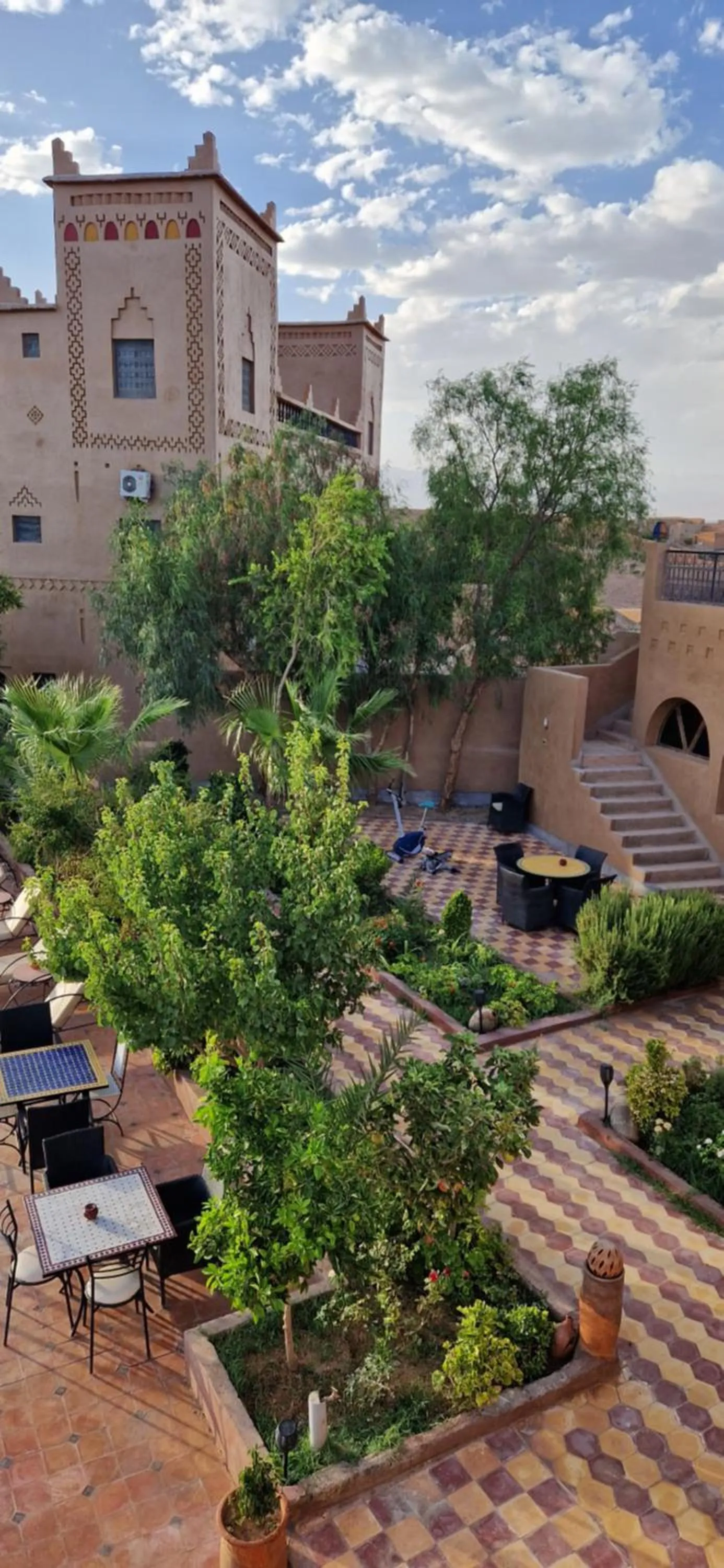 Garden in Kasbah Ait BenHadda
