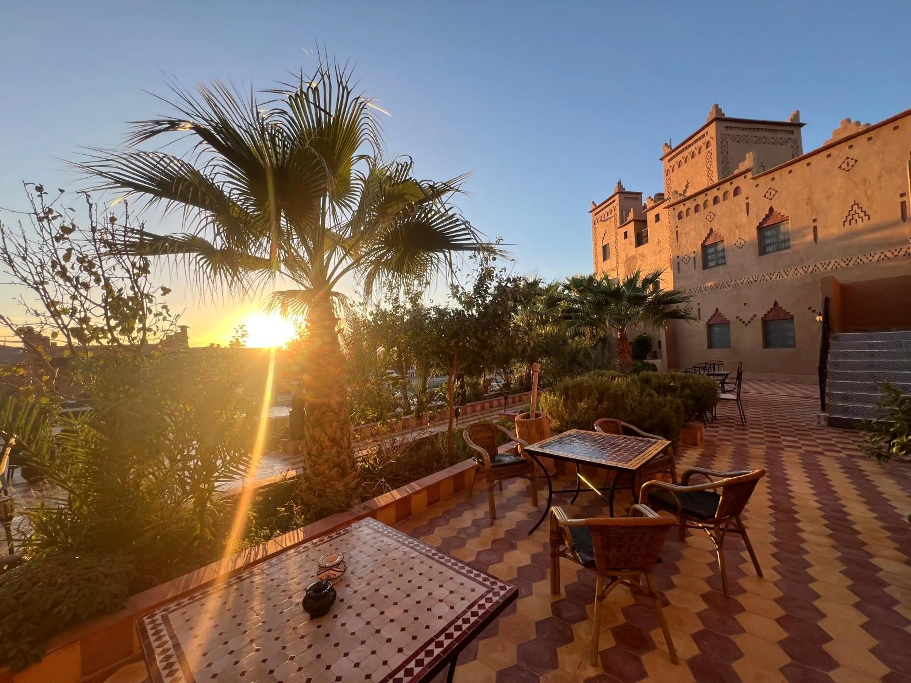 Patio in Kasbah Ait BenHadda