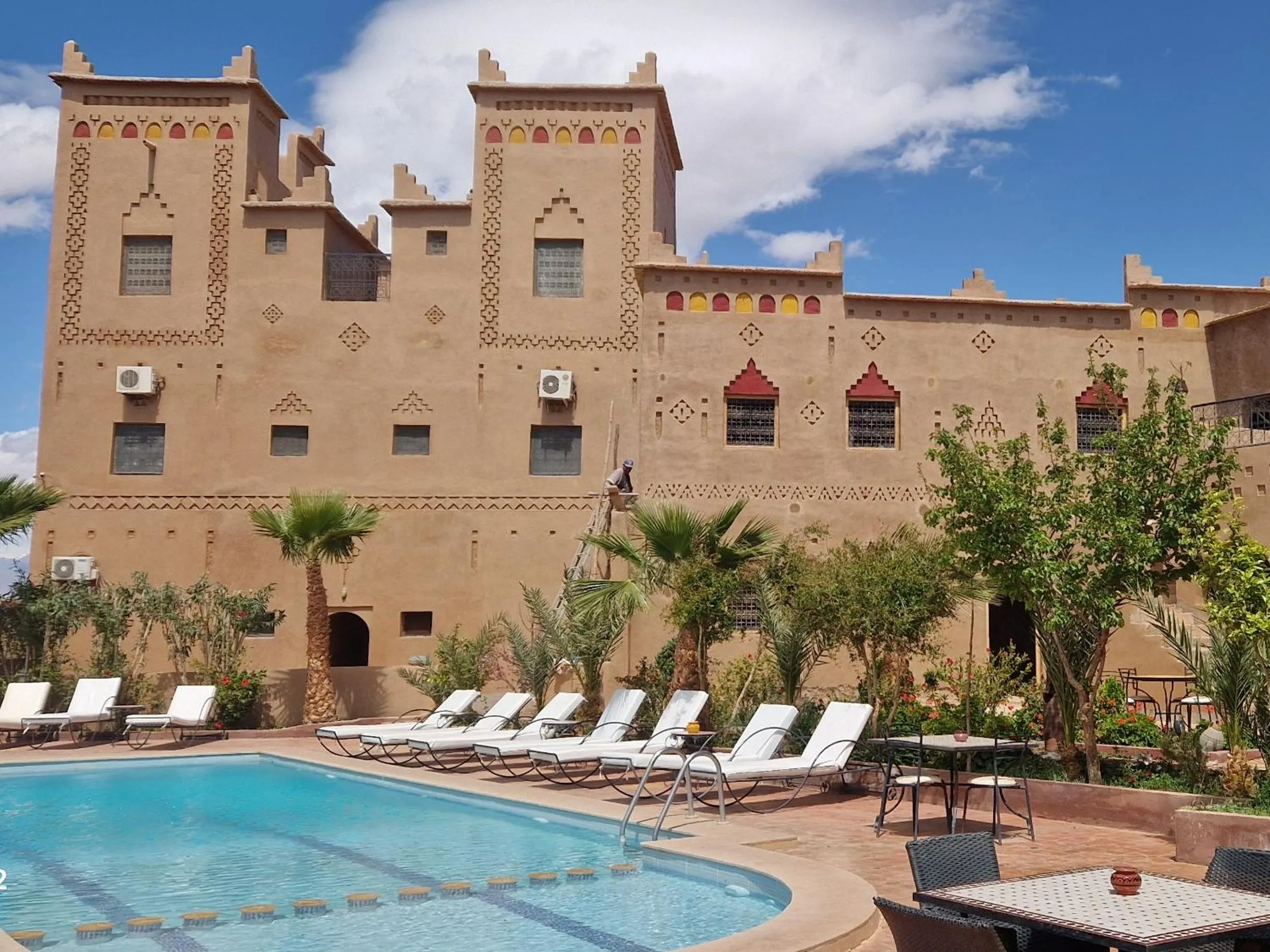 Patio in Kasbah Ait BenHadda