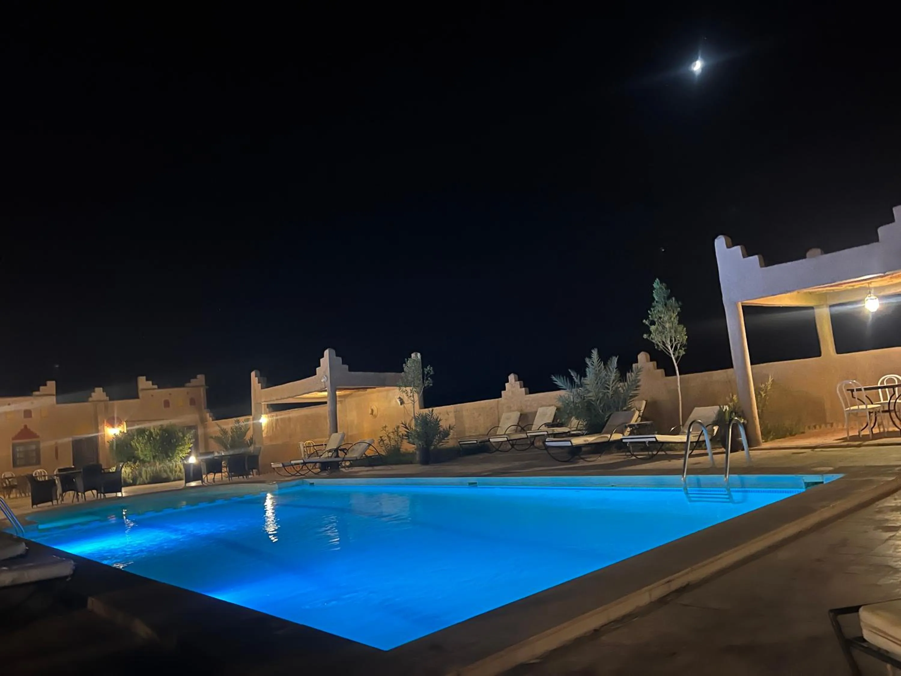 Pool view in Kasbah Ait BenHadda