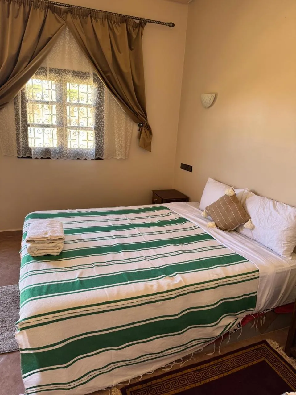Bed in Kasbah Ait BenHadda