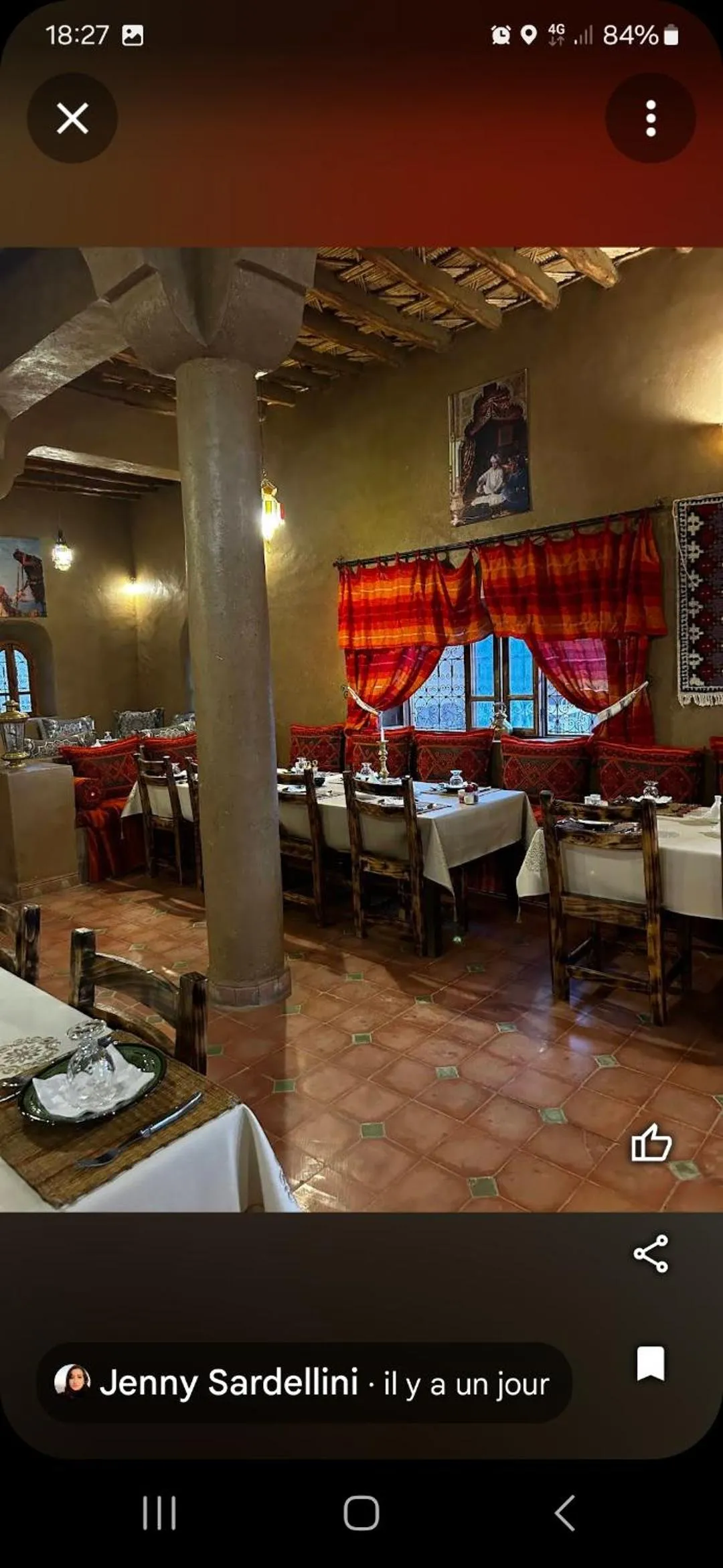 Restaurant/places to eat in Kasbah Ait BenHadda