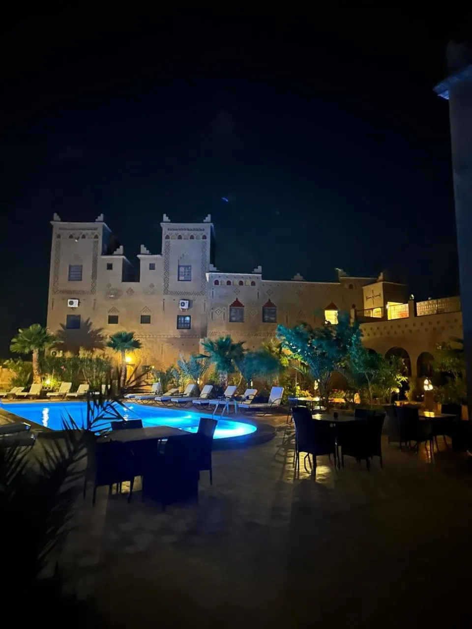 Pool view in Kasbah Ait BenHadda