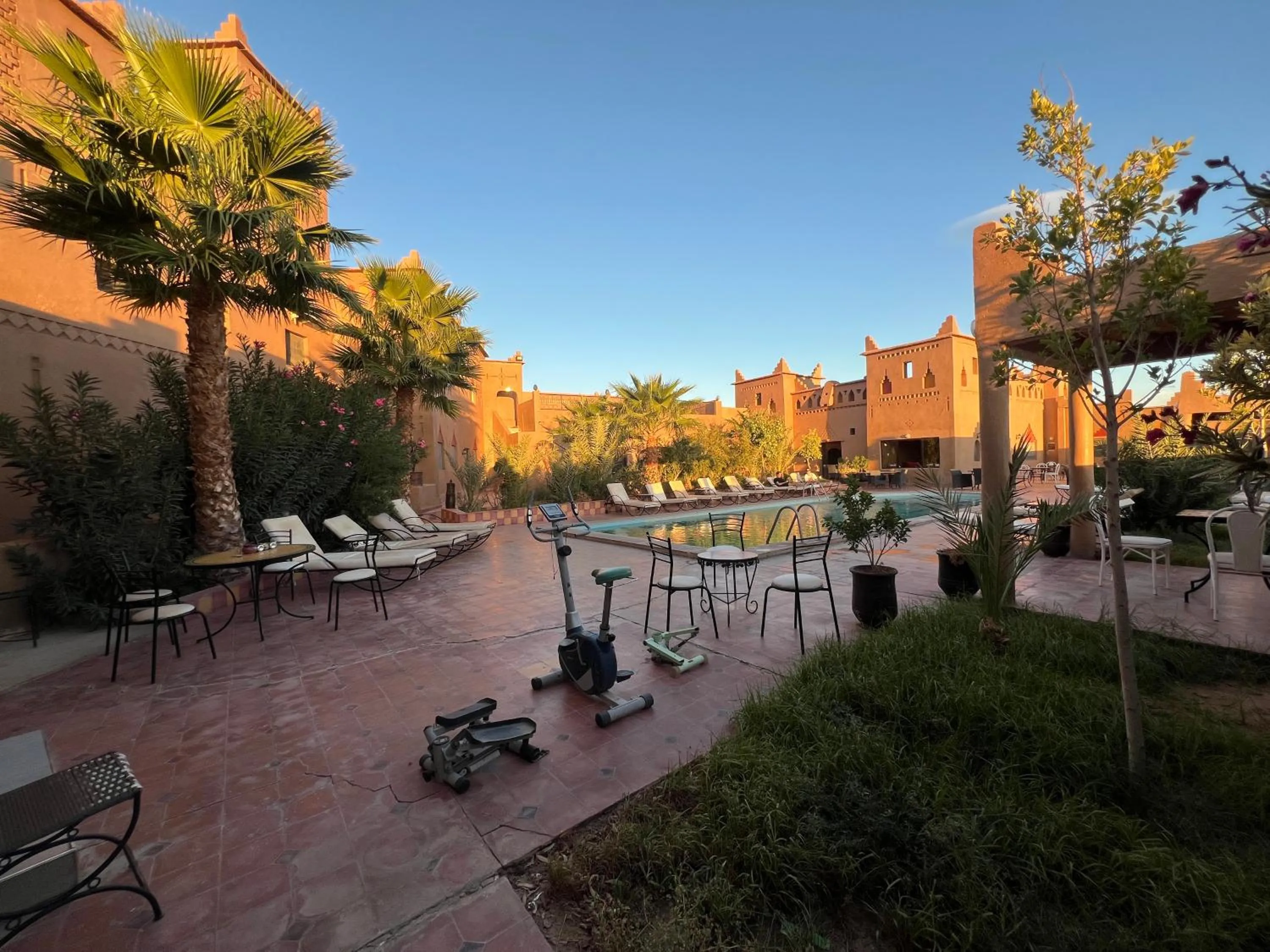 Patio in Kasbah Ait BenHadda