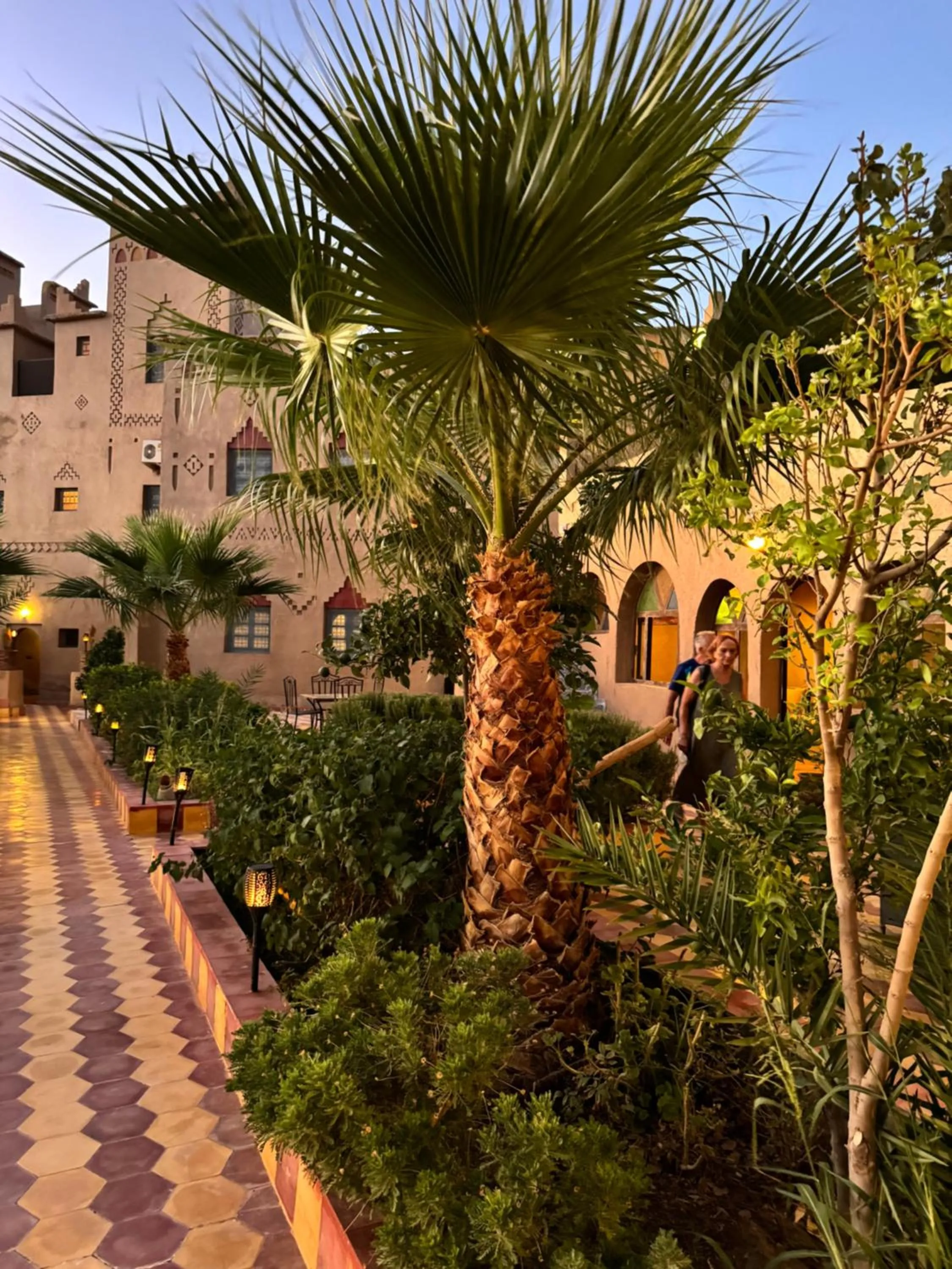 Garden in Kasbah Ait BenHadda