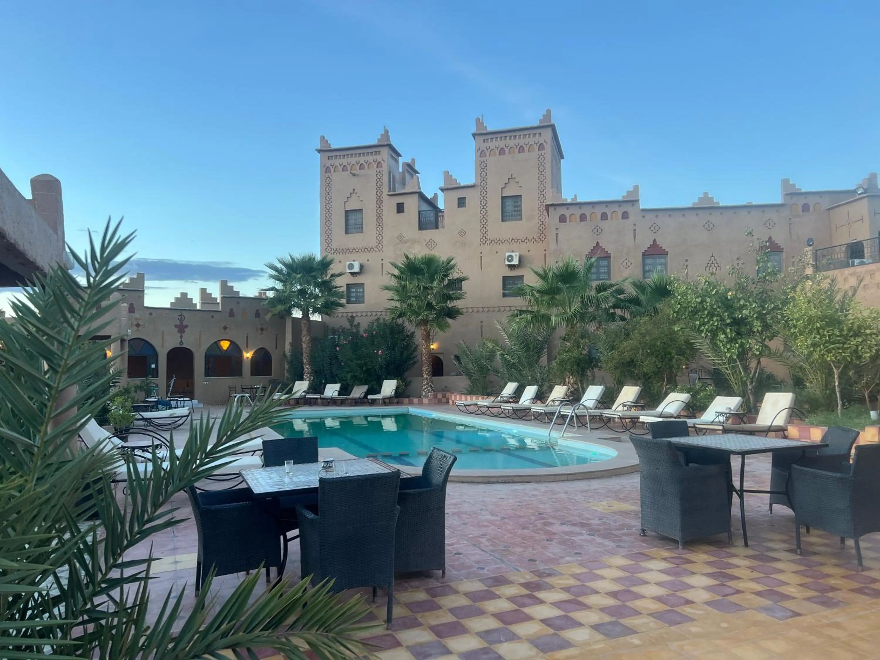 Patio in Kasbah Ait BenHadda