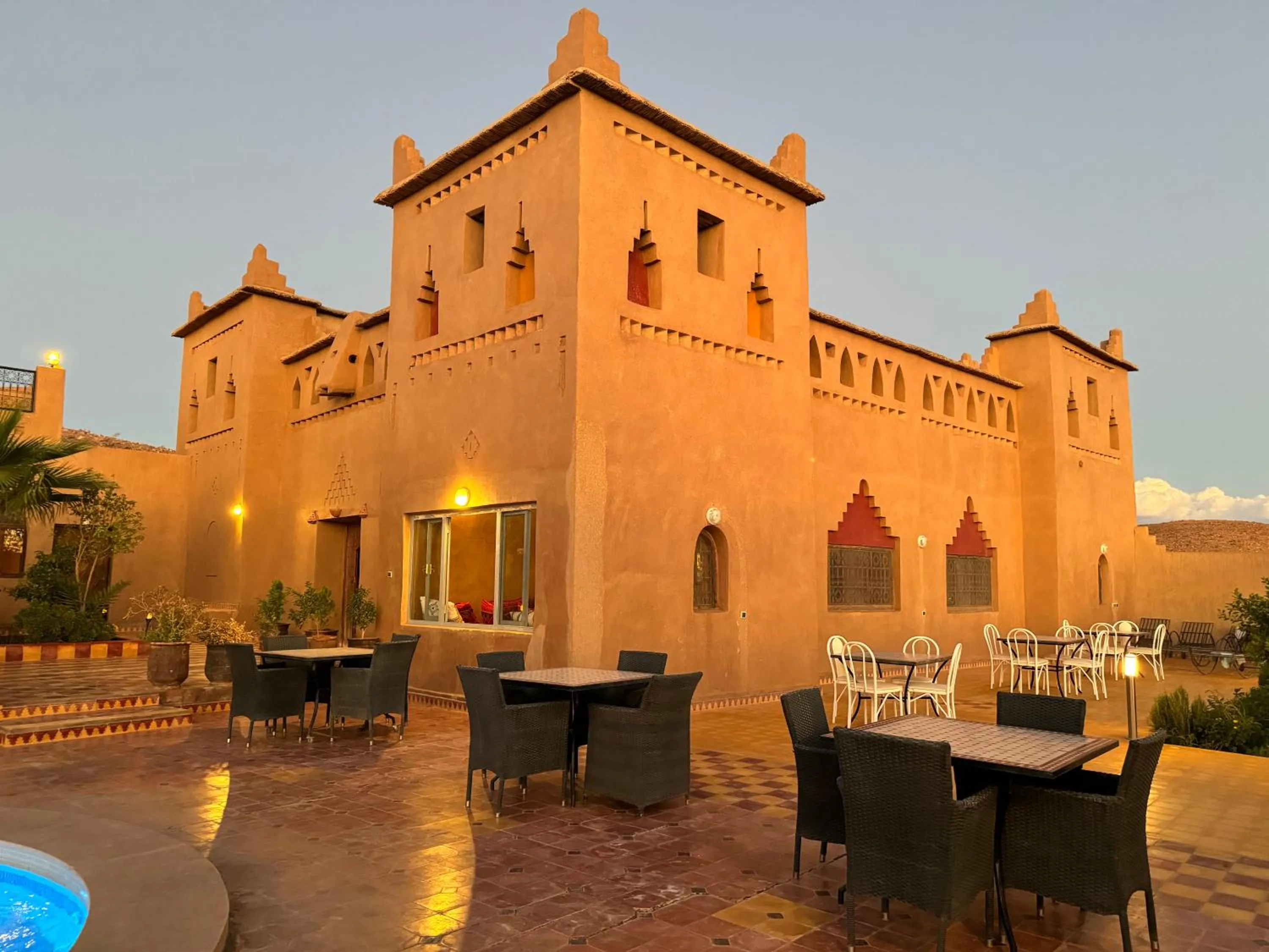 Patio in Kasbah Ait BenHadda