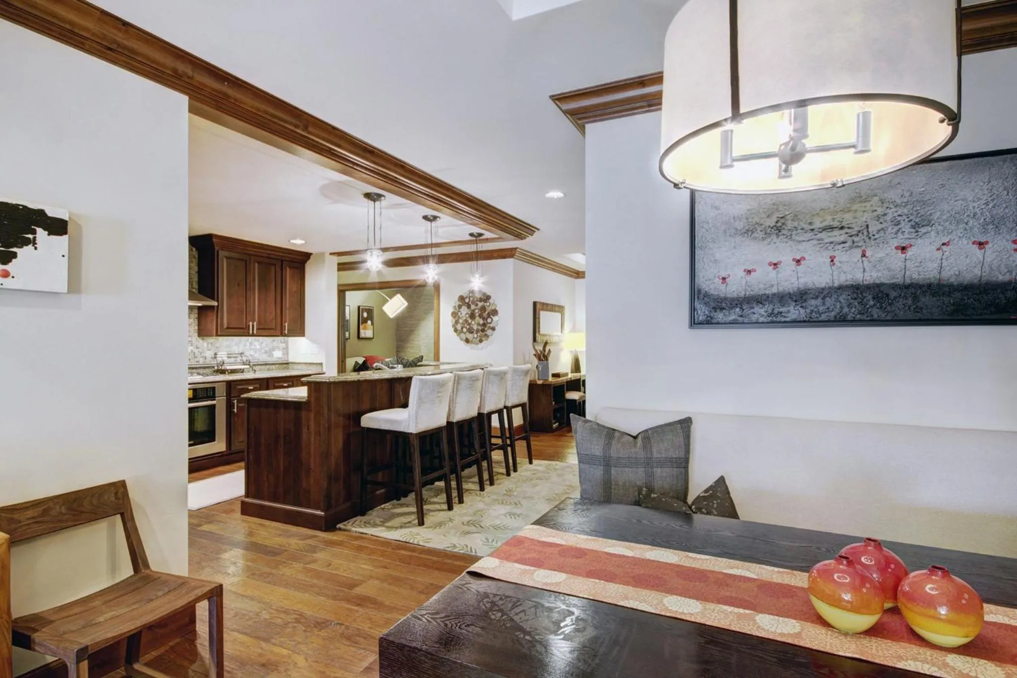 Living room in The Vail Collection at the Ritz Carlton Residences Vail