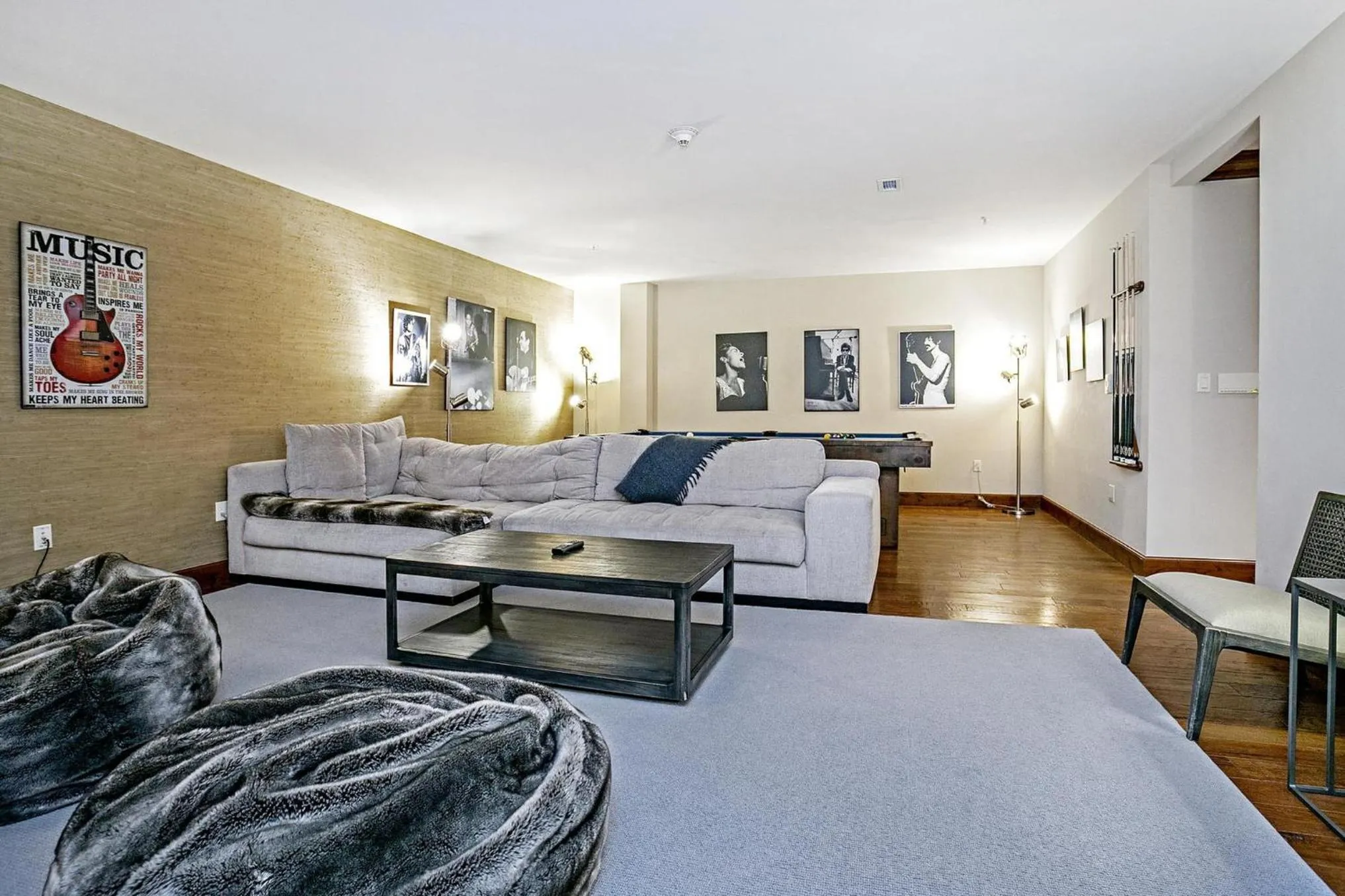 Living room, Bed in The Vail Collection at the Ritz Carlton Residences Vail