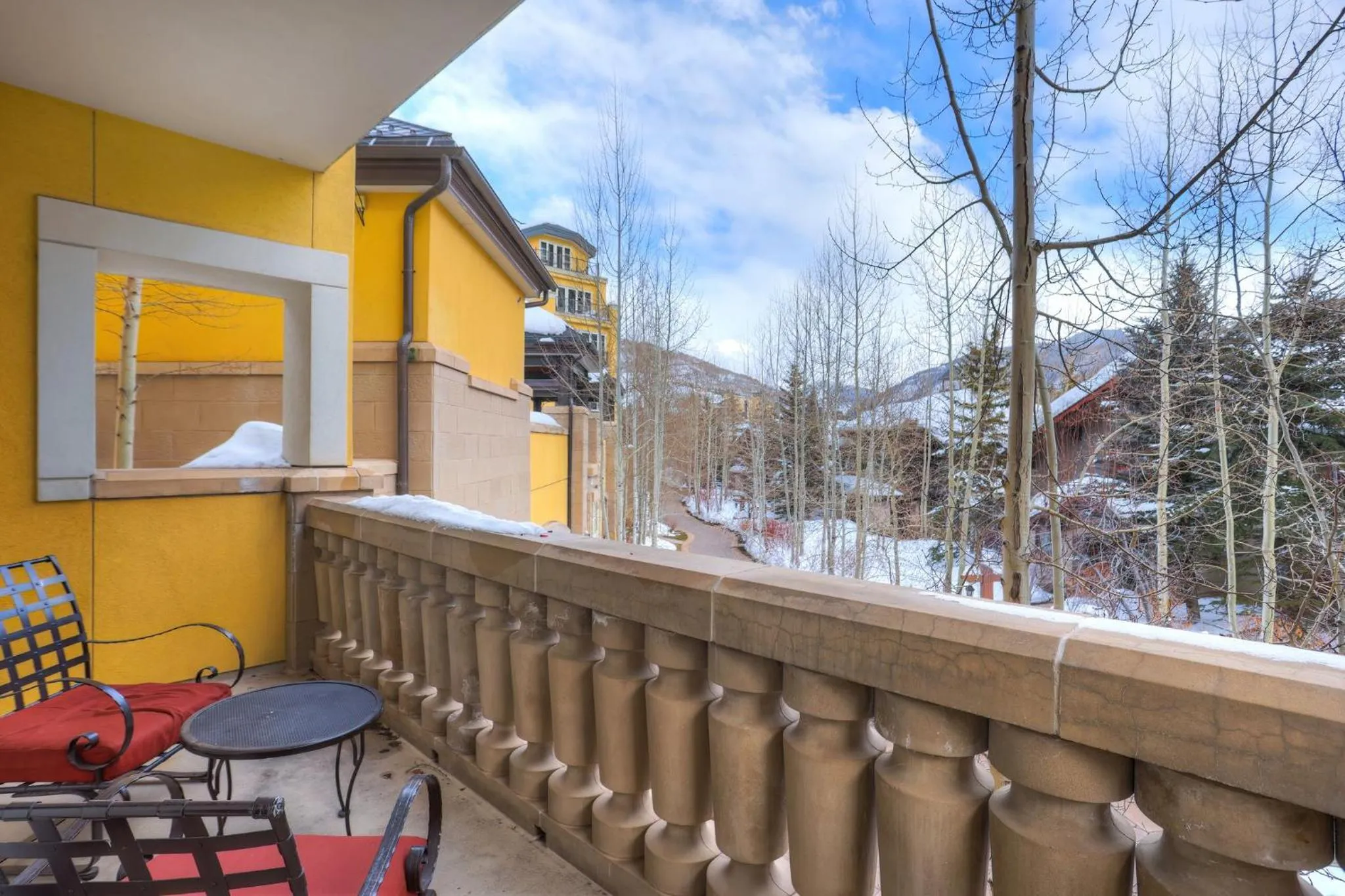 Balcony/Terrace in The Vail Collection at the Ritz Carlton Residences Vail