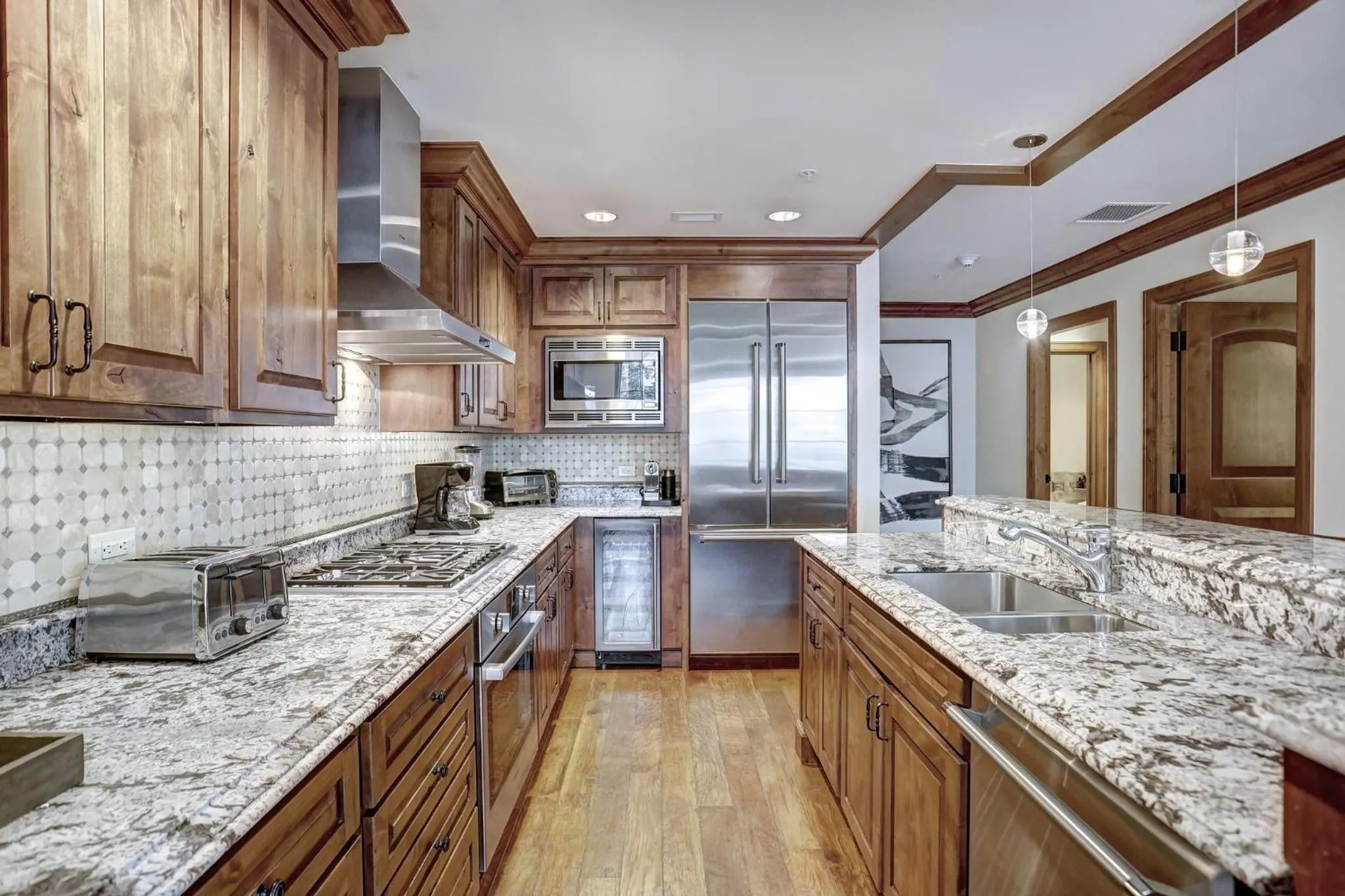 Kitchen or kitchenette in The Vail Collection at the Ritz Carlton Residences Vail