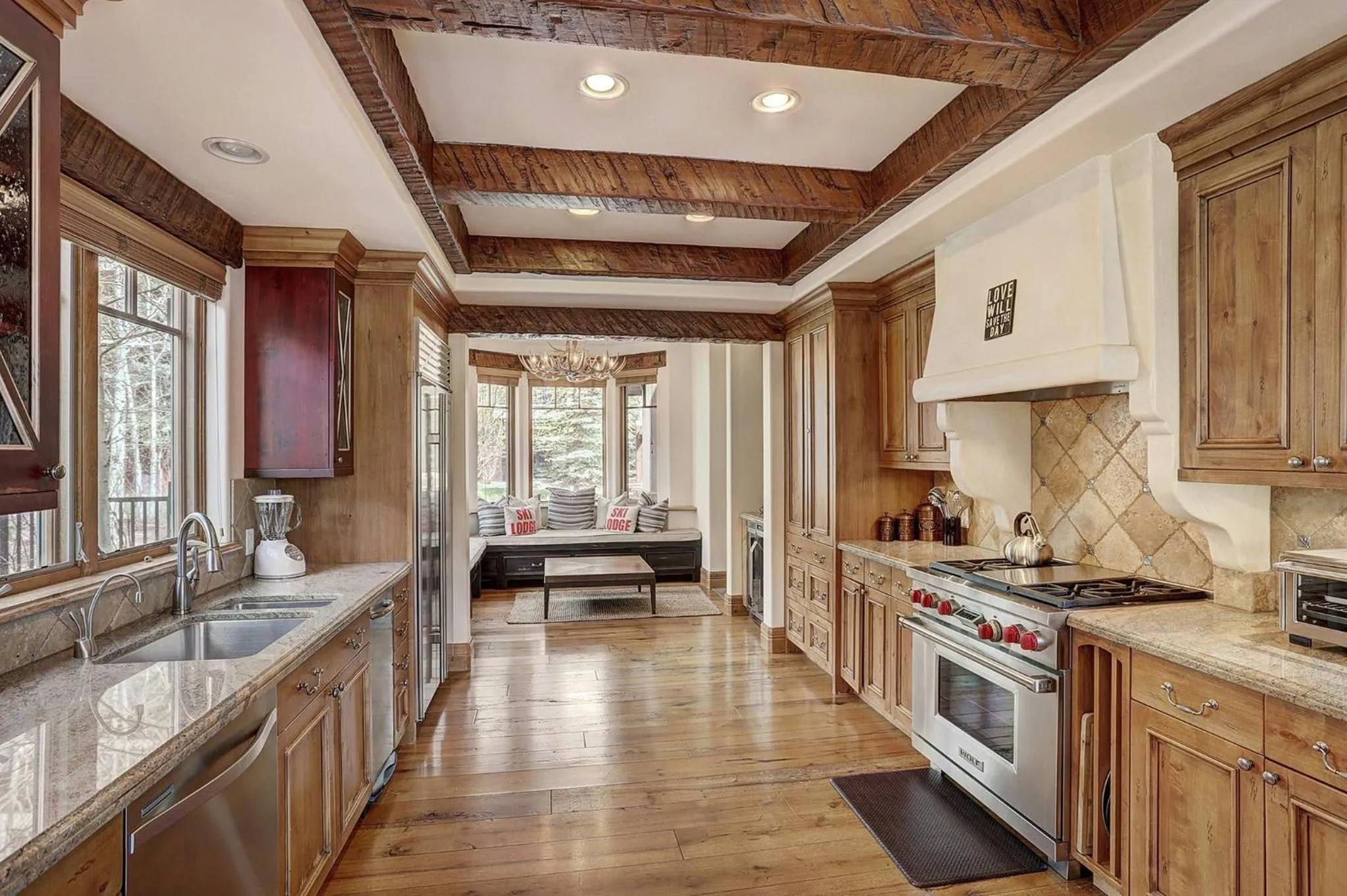 Living room in Legendary Lodging at the Ritz Carlton Residences Vail, A Vail Resorts Property