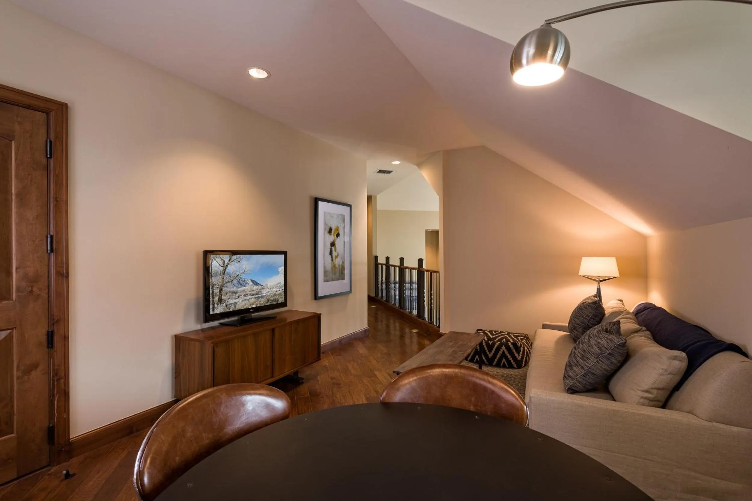Living room in The Vail Collection at the Ritz Carlton Residences Vail