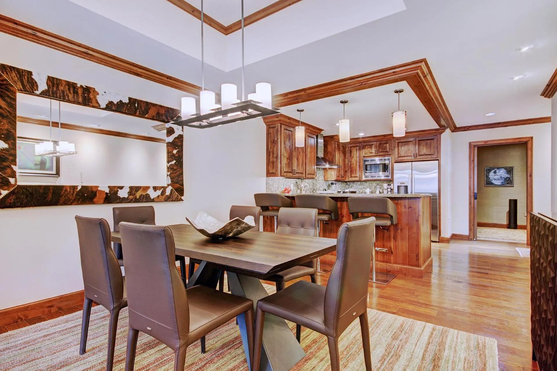 Dining area in The Vail Collection at the Ritz Carlton Residences Vail