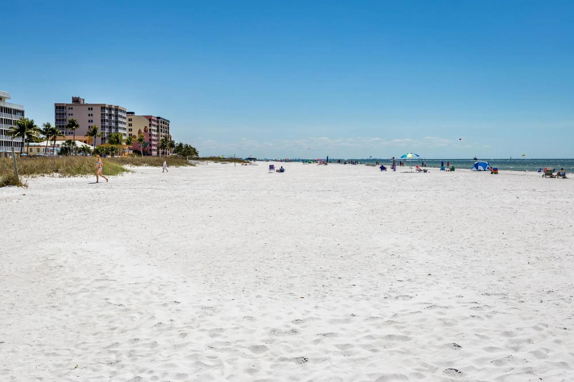 Beach in Estero Island Beach Villas 204