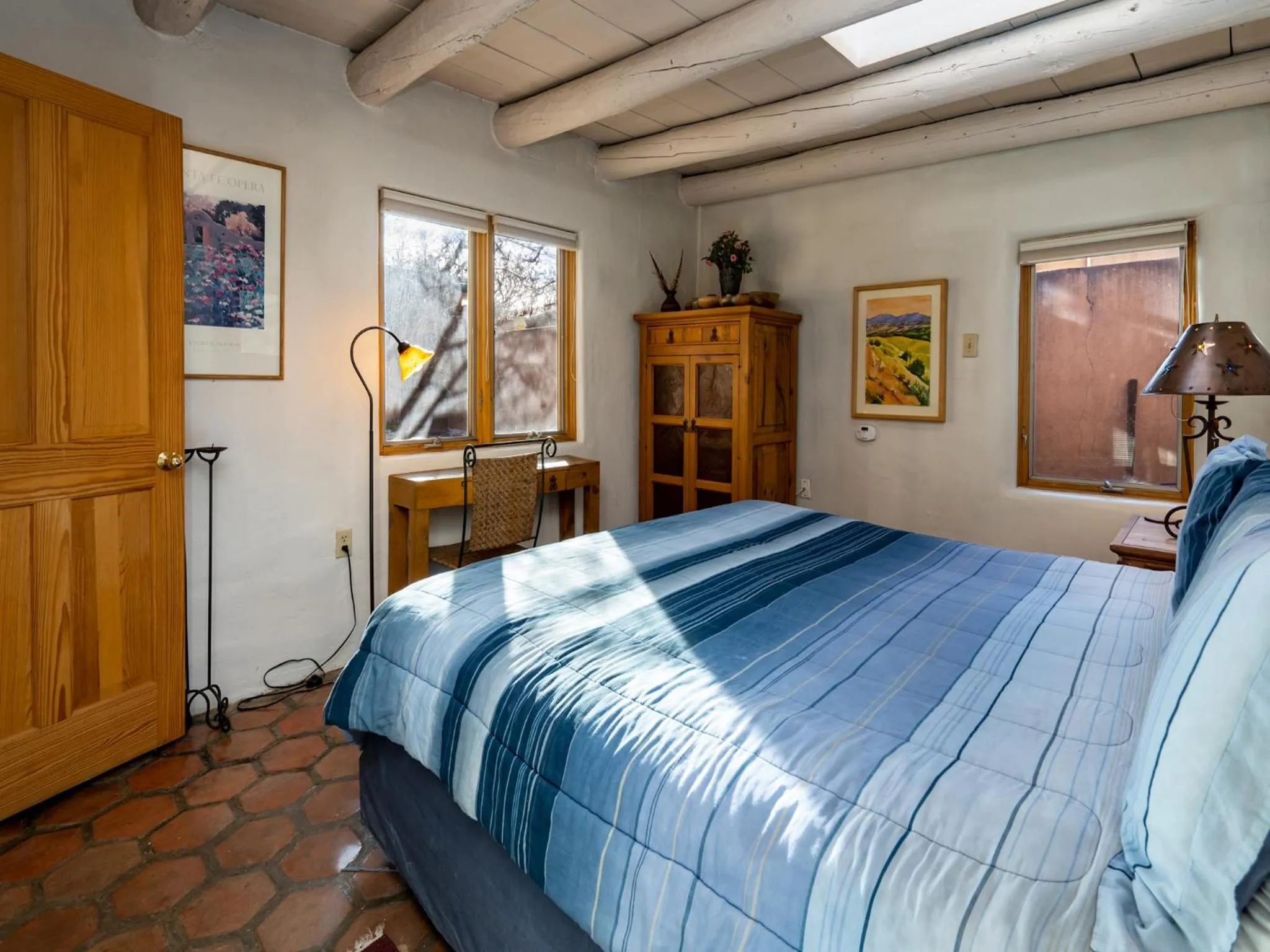 Bed in Casita Don Manuel